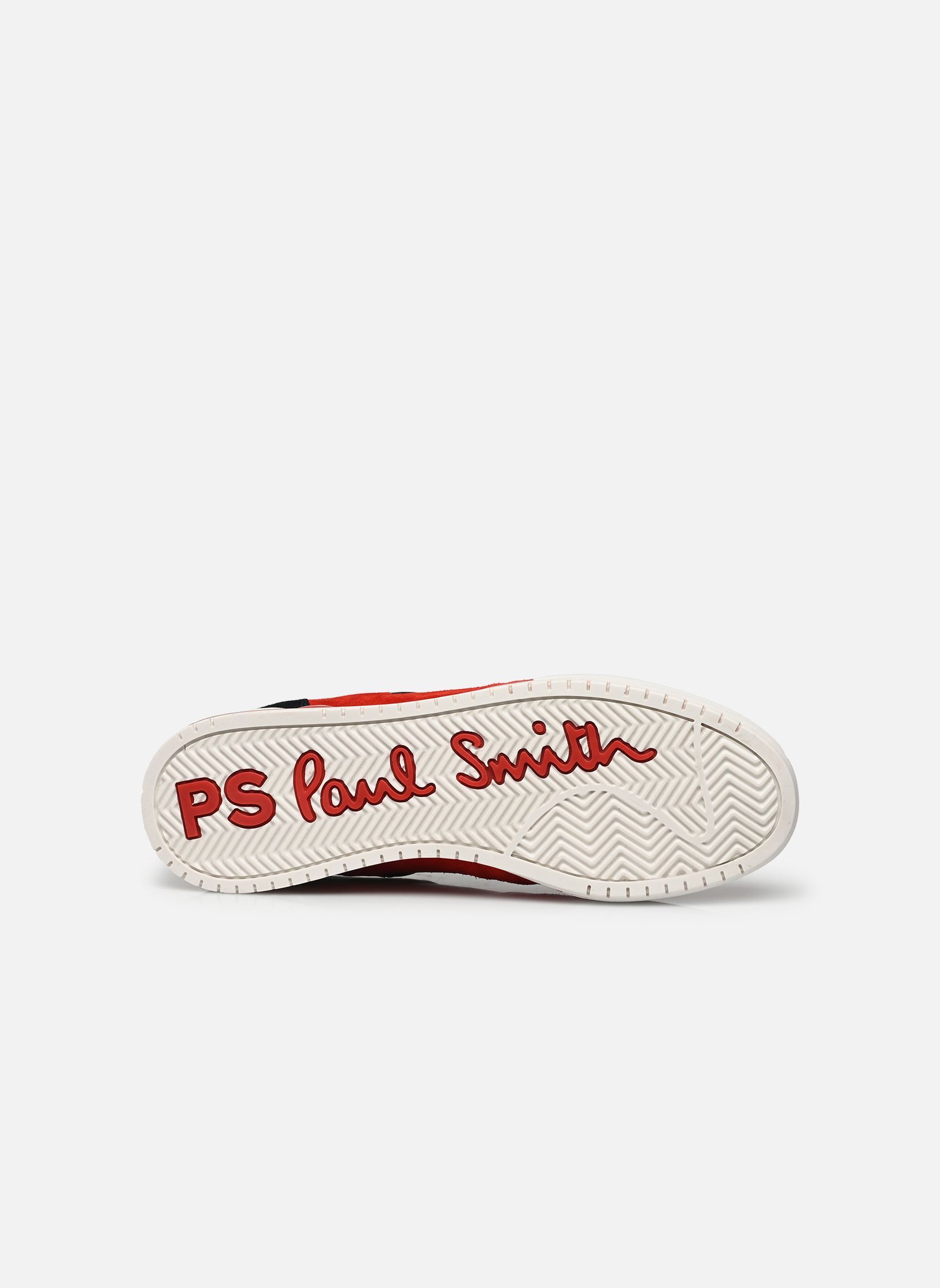 Baskets DOVER USA homme blanc PS Paul Smith Baskets DOVER USA homme blanc Rouge/blanc