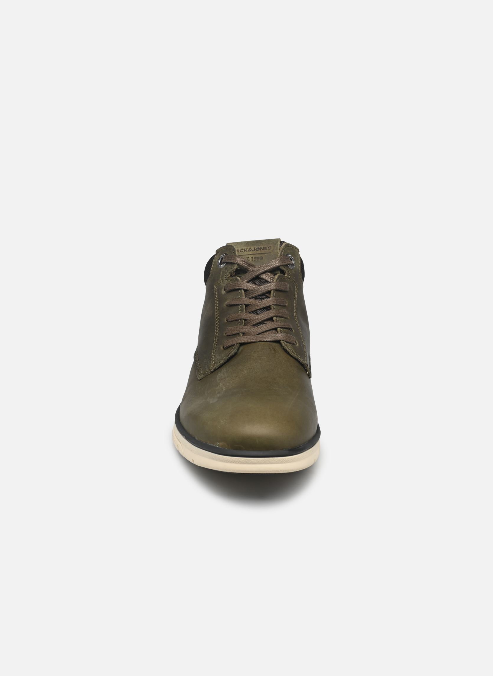 Botines y botas JFWGLENDALE LEATHER BOOT hombre verde Jack & Jones Botines y botas JFWGLENDALE LEATHER BOOT hombre verde Olive night