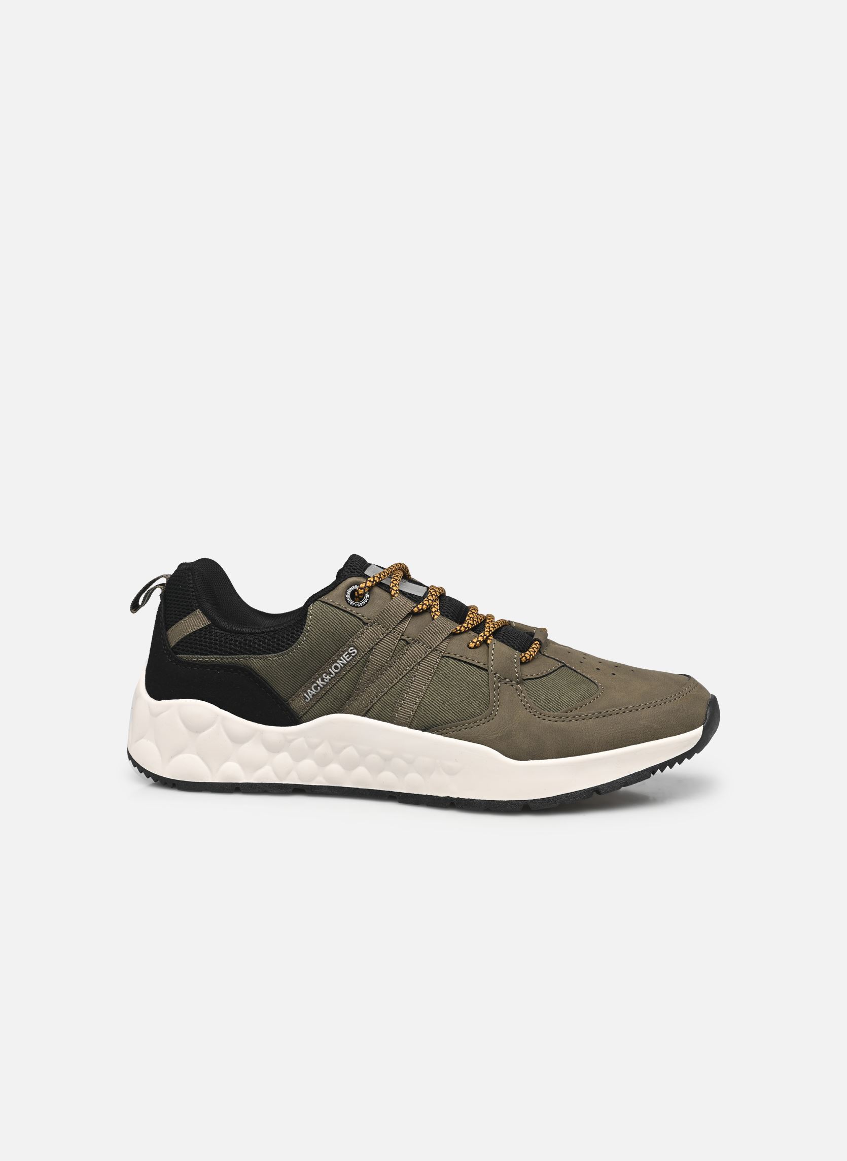 Baskets JFWWARRICK COMBO SNEAKER homme vert Jack & Jones Baskets JFWWARRICK COMBO SNEAKER homme vert Olive night