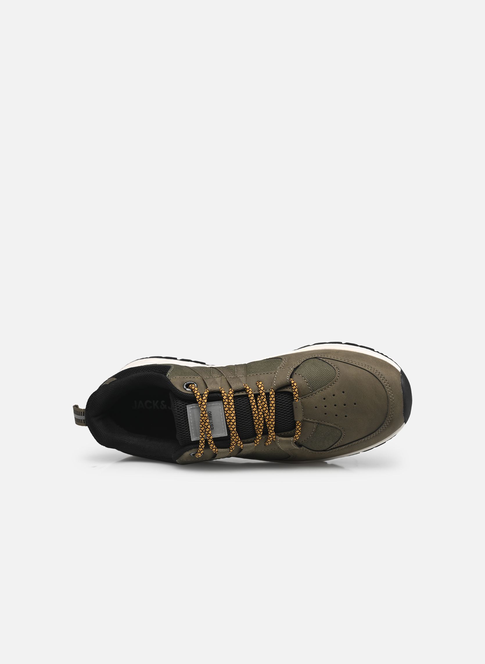 Baskets JFWWARRICK COMBO SNEAKER homme vert Jack & Jones Baskets JFWWARRICK COMBO SNEAKER homme vert Olive night