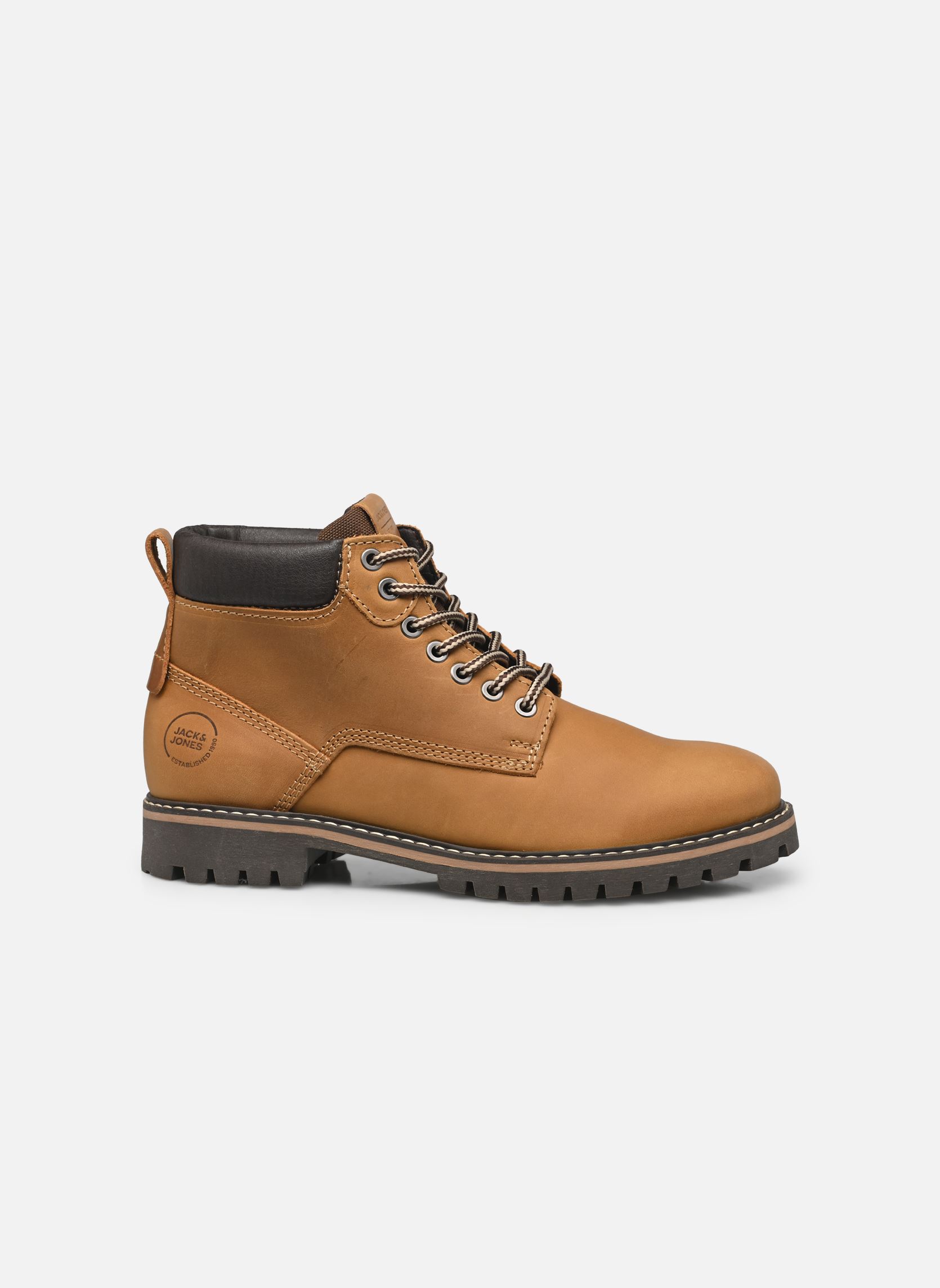 Stivali e stivaletti JFWQUEENSWAY LEATHER BOOT SN uomo marrone Jack & Jones Stivali e stivaletti JFWQUEENSWAY LEATHER BOOT SN uomo marrone Honey