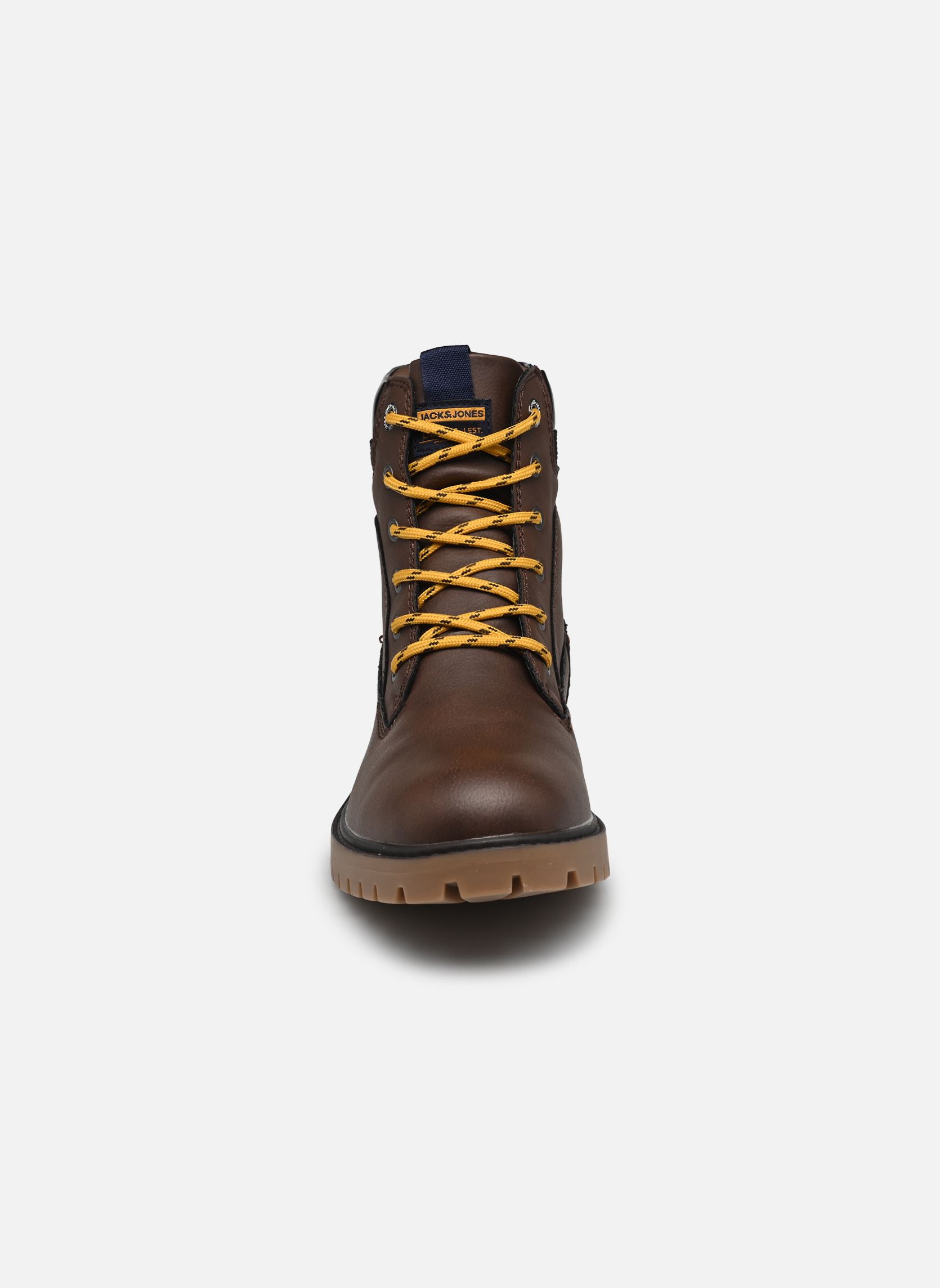Geschnürte Stiefeletten JFWFINIUS PU NUBUCK BOOT IT herren braun Jack & Jones Geschnürte Stiefeletten JFWFINIUS PU NUBUCK BOOT IT herren braun Java