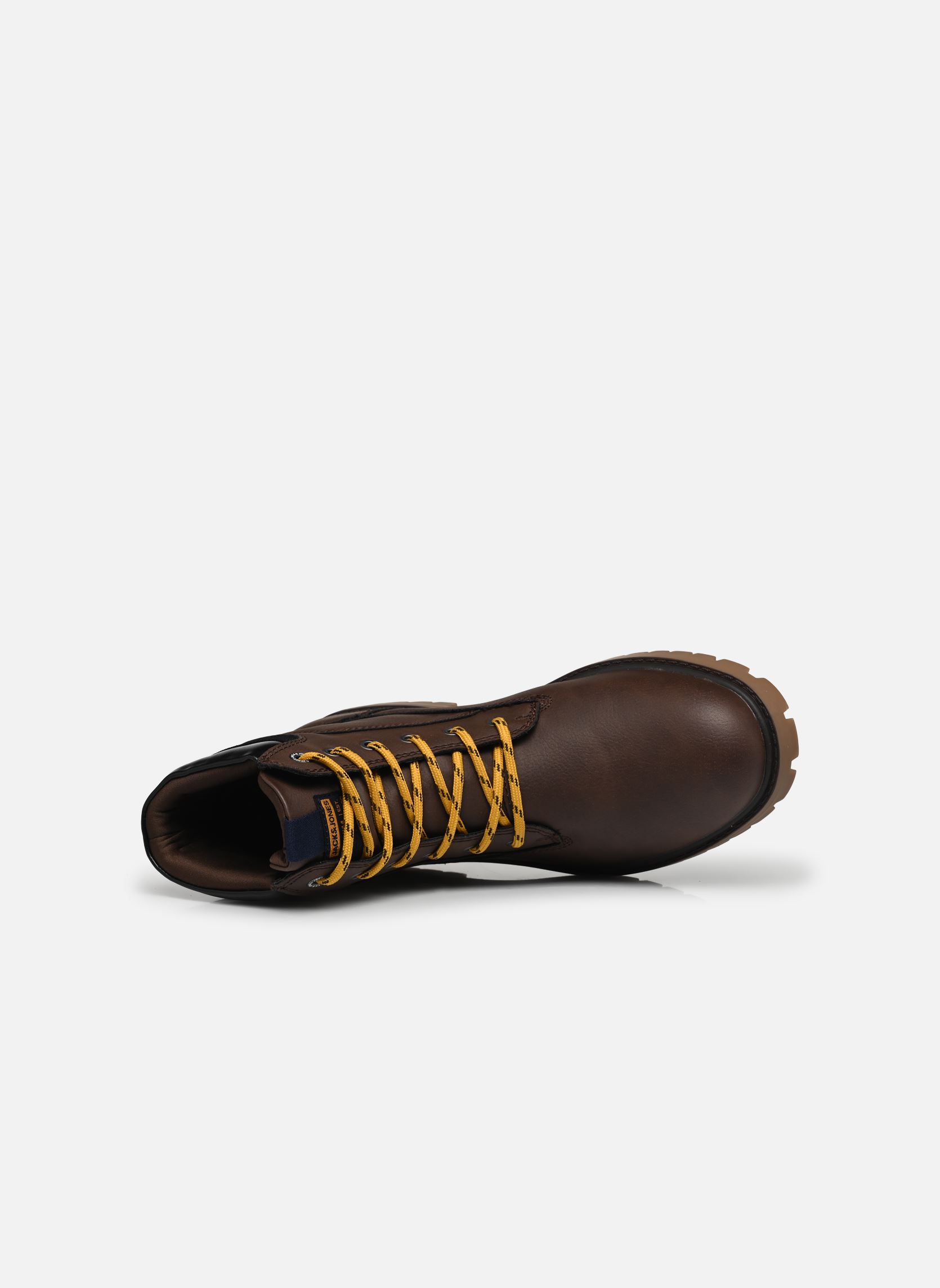 JACK & JONES Schnürboots 'JFWFINIUS' in Dunkelbraun | ABOUT YOU