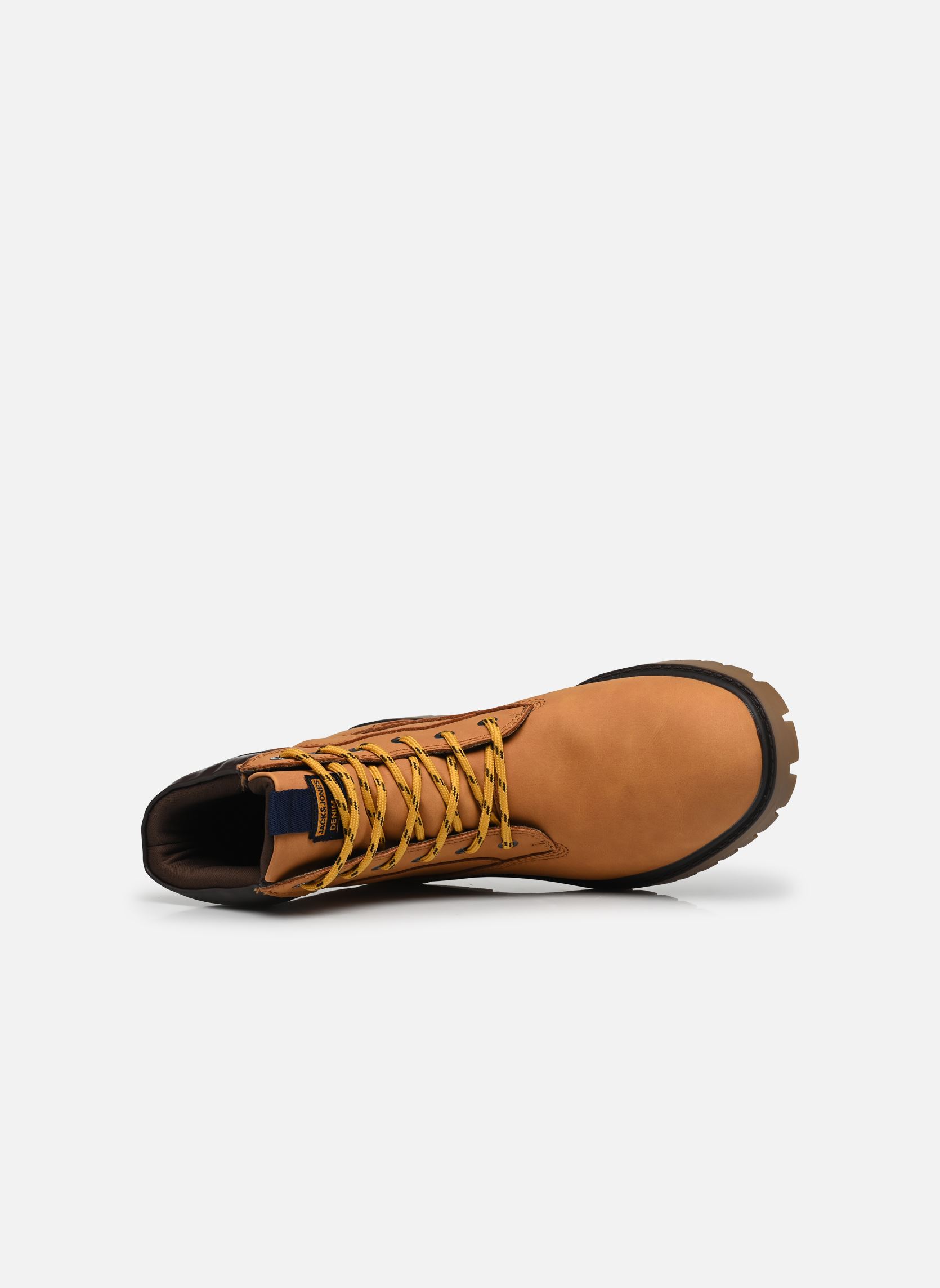 Bottines à lacets JFWFINIUS PU NUBUCK BOOT IT homme marron Jack & Jones Bottines à lacets JFWFINIUS PU NUBUCK BOOT IT homme marron Honey