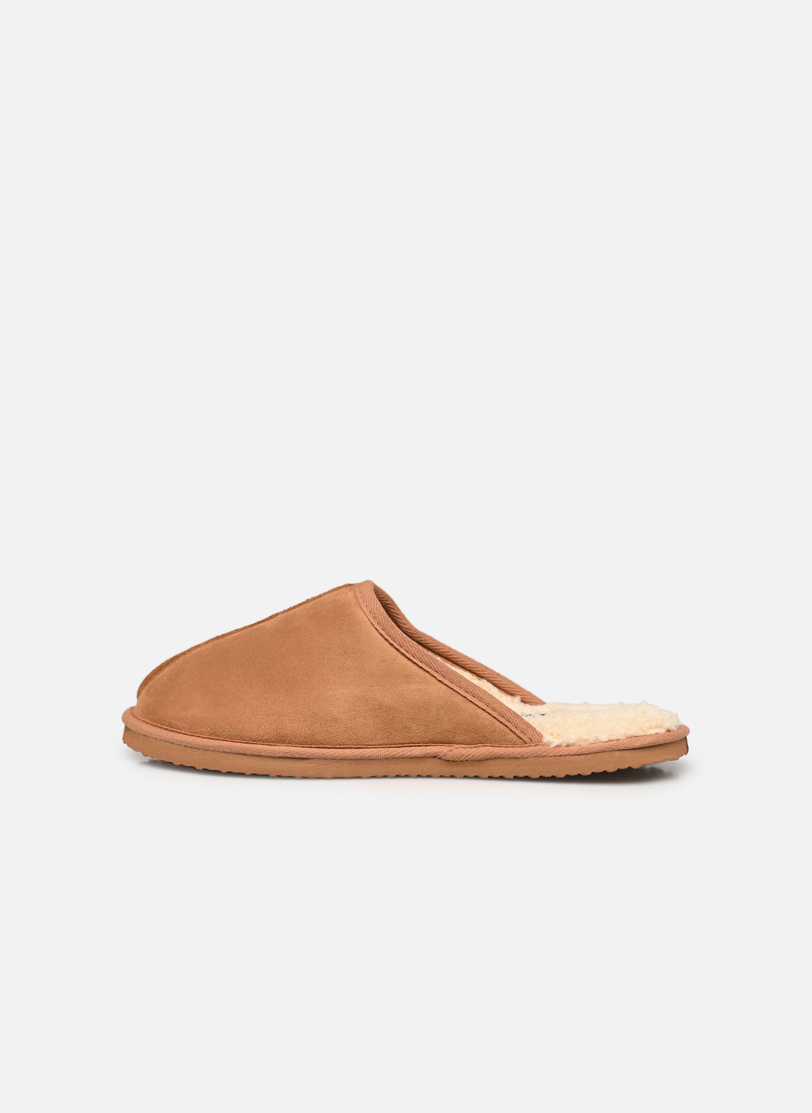 Pantoffels JFWDUDELY MICROFIBER SLIPPER ALMOND SN heren bruin Jack & Jones Pantoffels JFWDUDELY MICROFIBER SLIPPER ALMOND SN heren bruin ALMOND