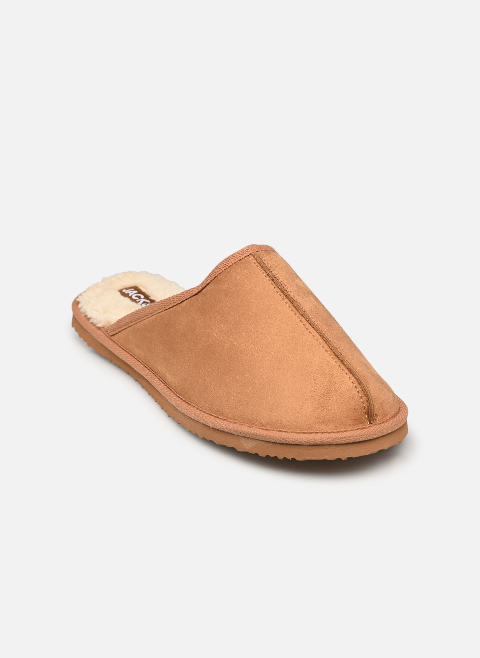 Slip ons Jack & Jones Jfwdudely Microfiber Pantoffel Almond