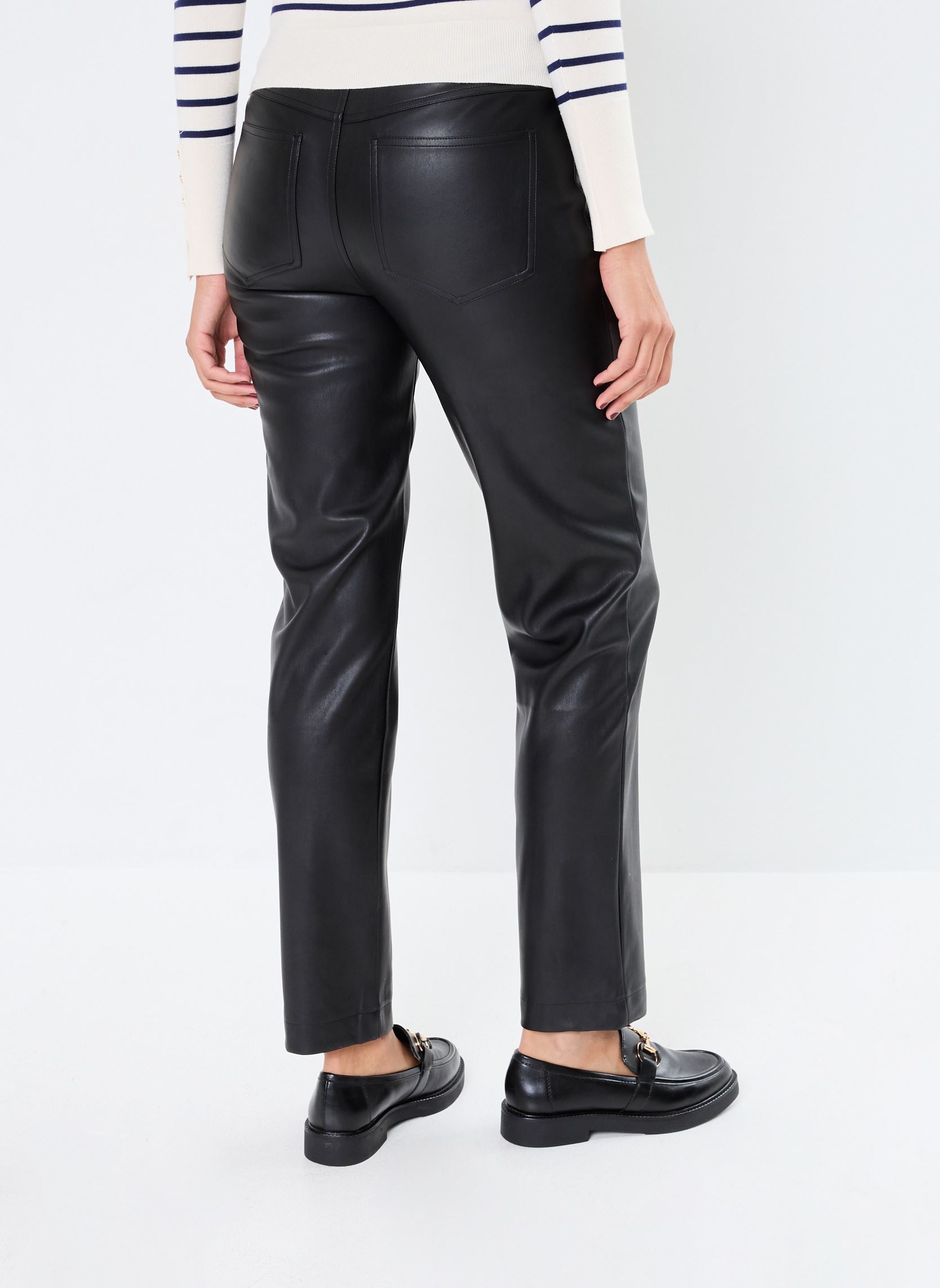 Pantalons droit BYDAFANY PANTS - femme noir B-Young Pantalons droit BYDAFANY PANTS - femme noir BLACK