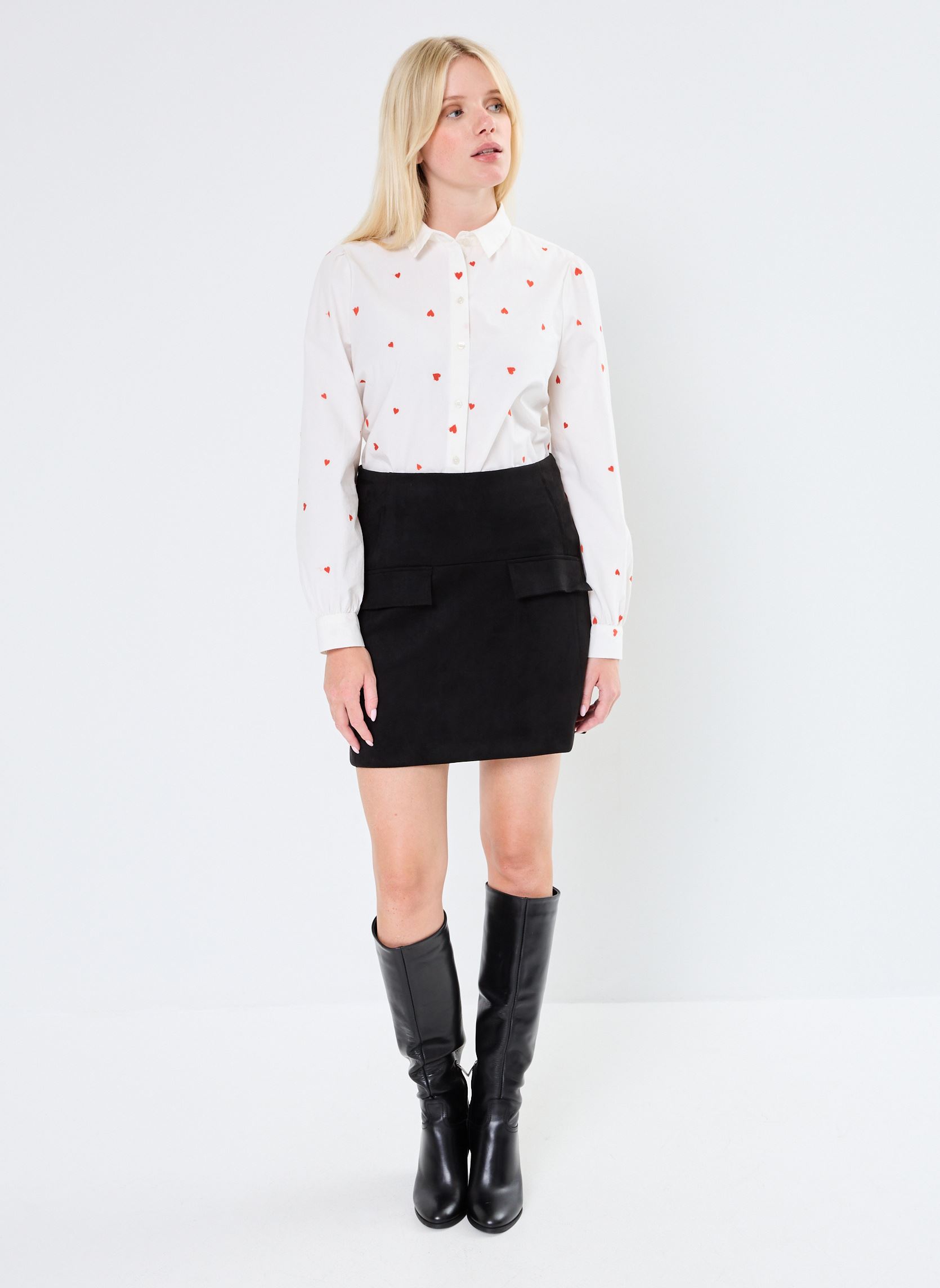 Jupes courtes BYTOMIRA SHORT SKIRT - femme noir B-Young Jupes courtes BYTOMIRA SHORT SKIRT - femme noir Black