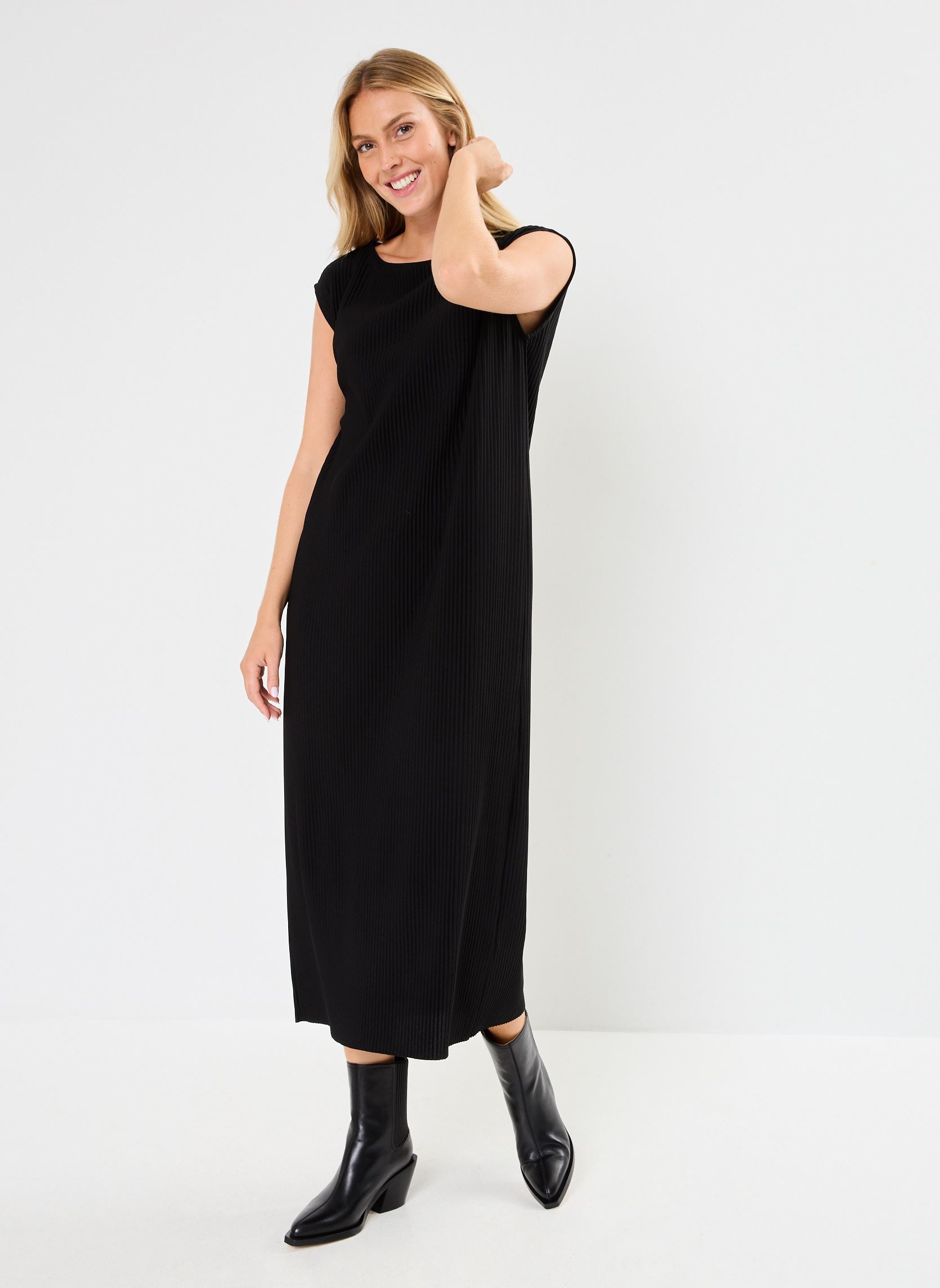 Robes longues BYTRISSA DRESS 2 - femme noir B-Young Robes longues BYTRISSA DRESS 2 - femme noir Black