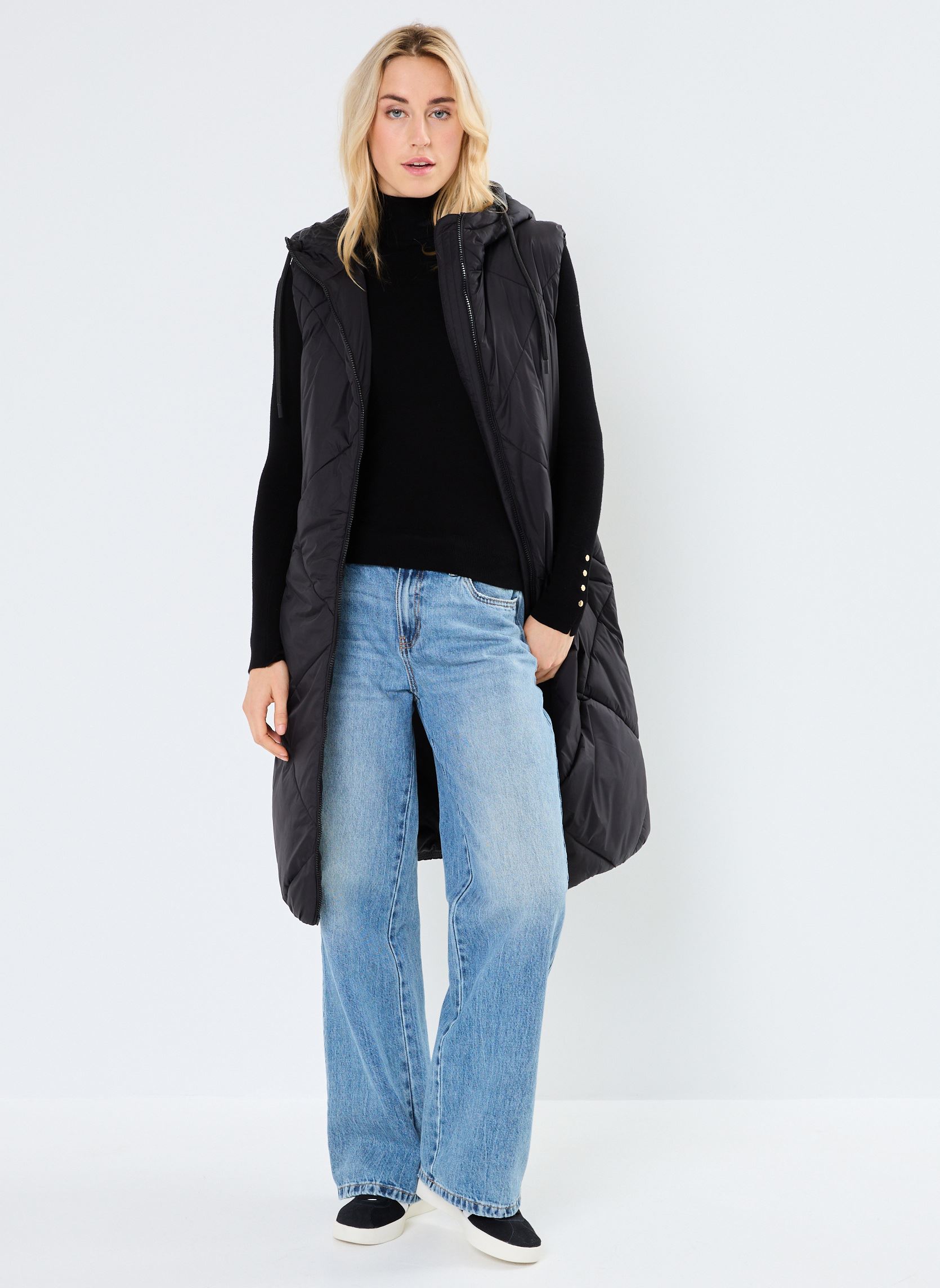 Doudounes sans manches BYBOMINA WAISTCOAT 8 - femme noir B-Young Doudounes sans manches BYBOMINA WAISTCOAT 8 - femme noir Black
