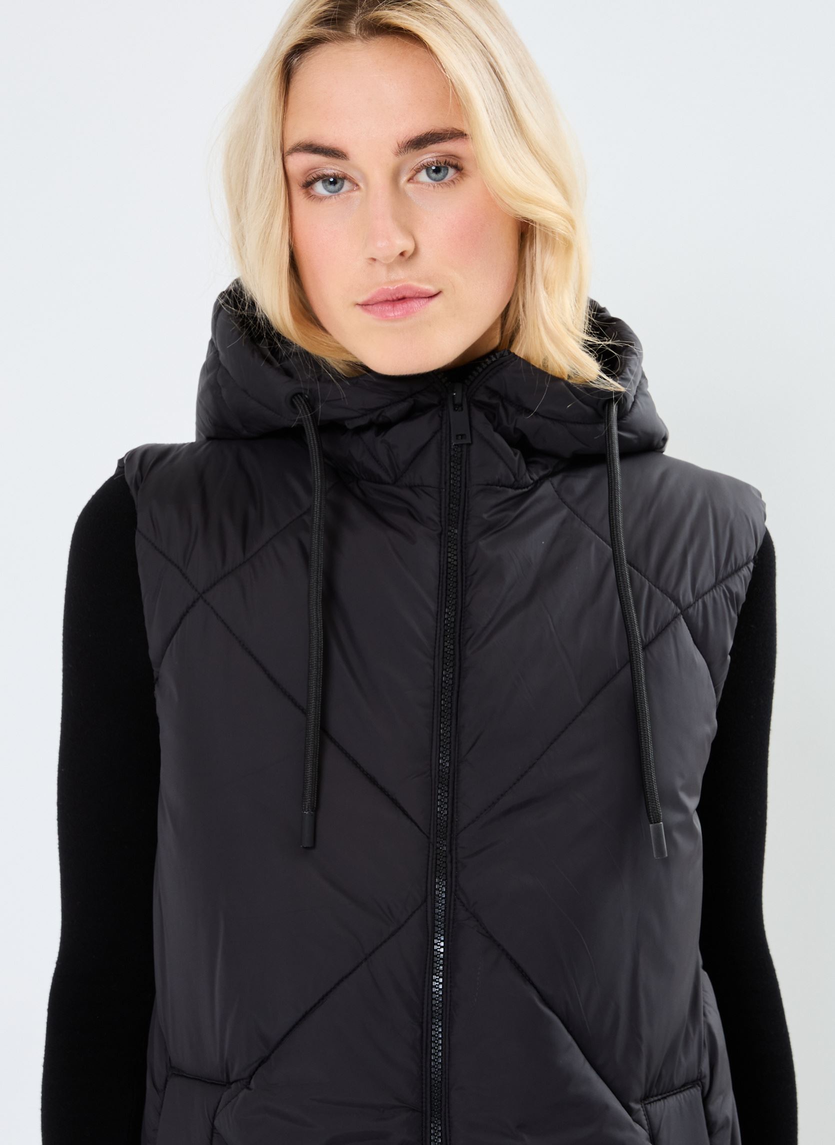 Doudounes sans manches BYBOMINA WAISTCOAT 8 - femme noir B-Young Doudounes sans manches BYBOMINA WAISTCOAT 8 - femme noir Black