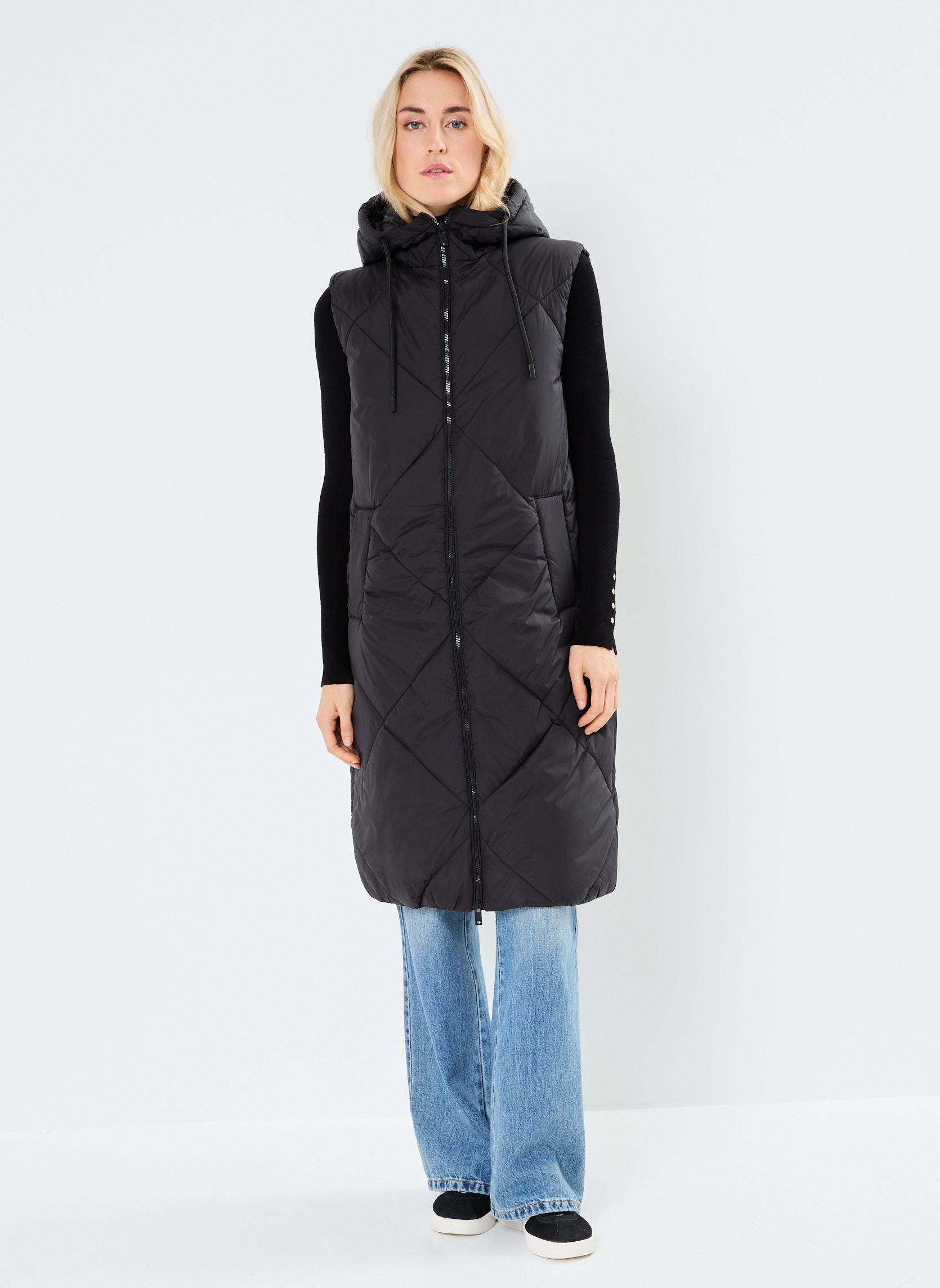 Doudounes sans manches BYBOMINA WAISTCOAT 8 - femme noir B-Young Doudounes sans manches BYBOMINA WAISTCOAT 8 - femme noir Black