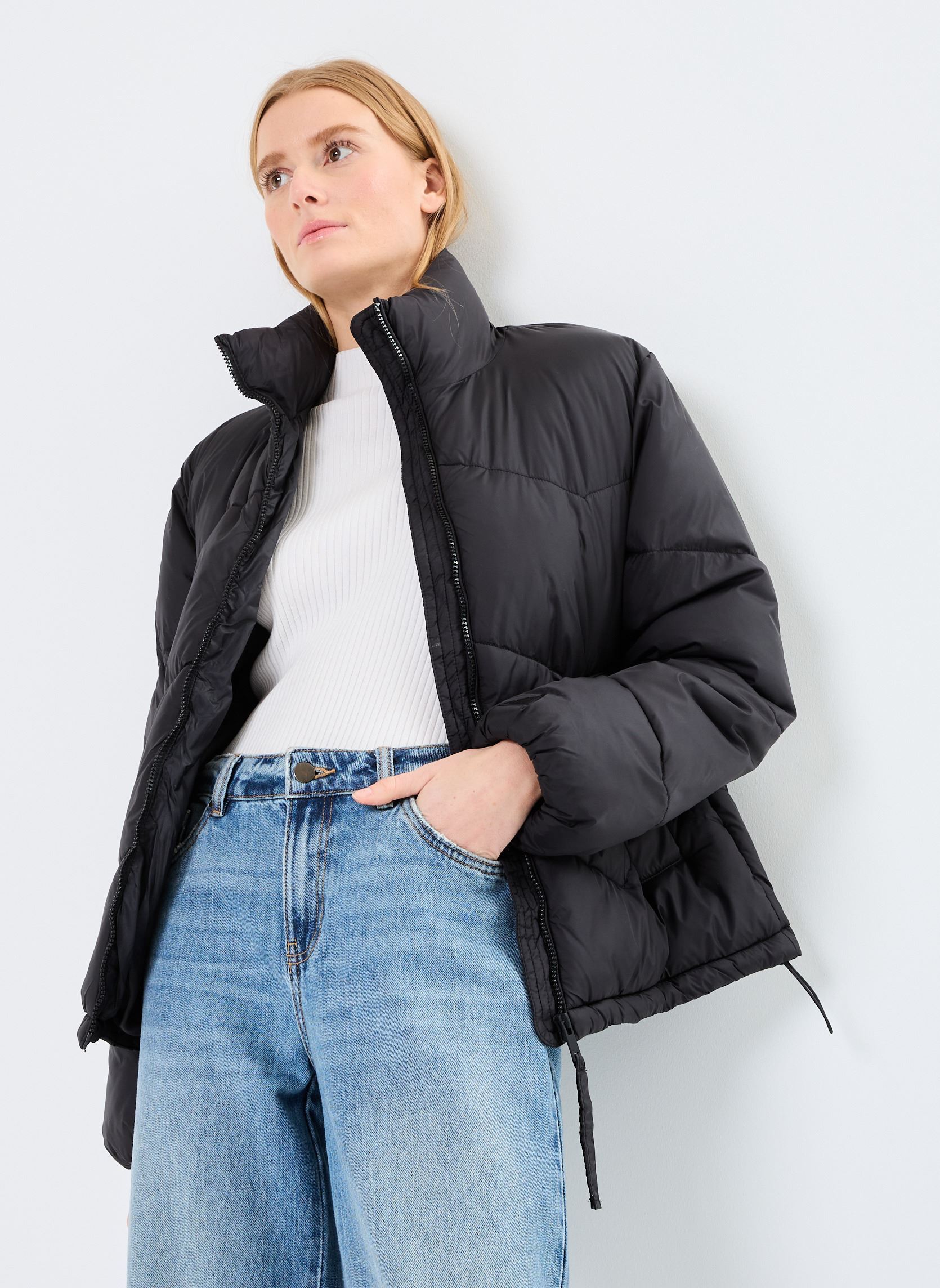 Doudounes BYBOMINA PUFFER 4 - femme noir B-Young Doudounes BYBOMINA PUFFER 4 - femme noir Black