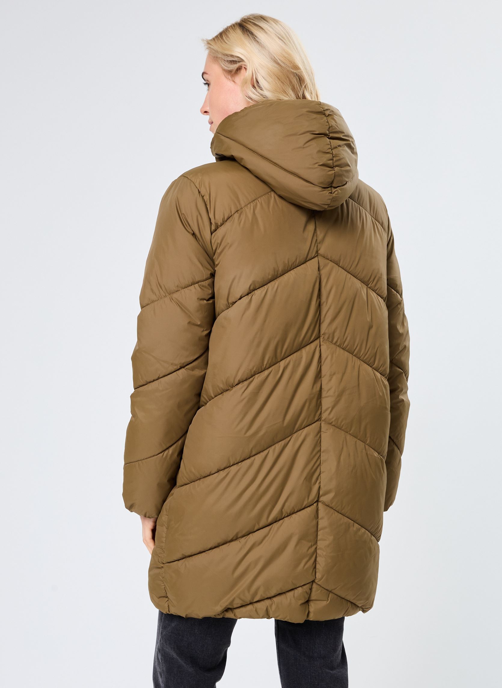 Doudounes BYBOMINA JACKET 6 - femme vert B-Young Doudounes BYBOMINA JACKET 6 - femme vert Military olive