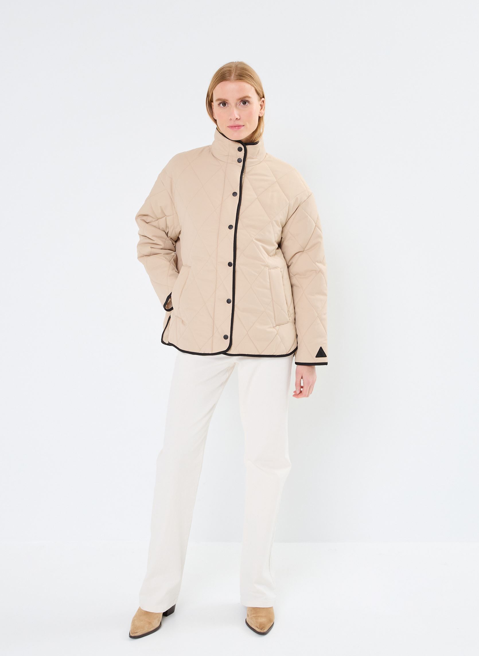 Vestes BYBELIS JACKET - femme beige B-Young Vestes BYBELIS JACKET - femme beige Humus