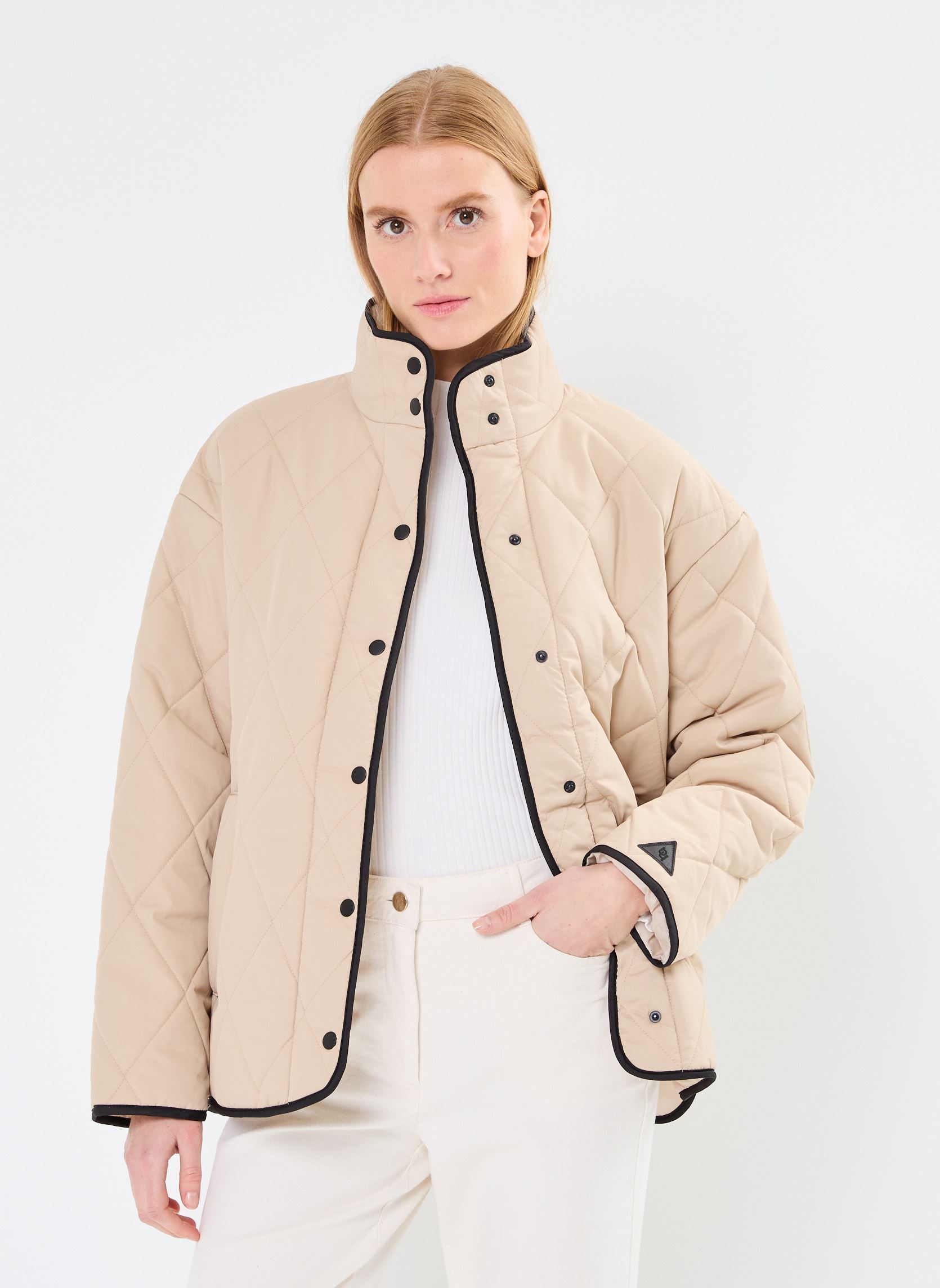Vestes BYBELIS JACKET - femme beige B-Young Vestes BYBELIS JACKET - femme beige Humus