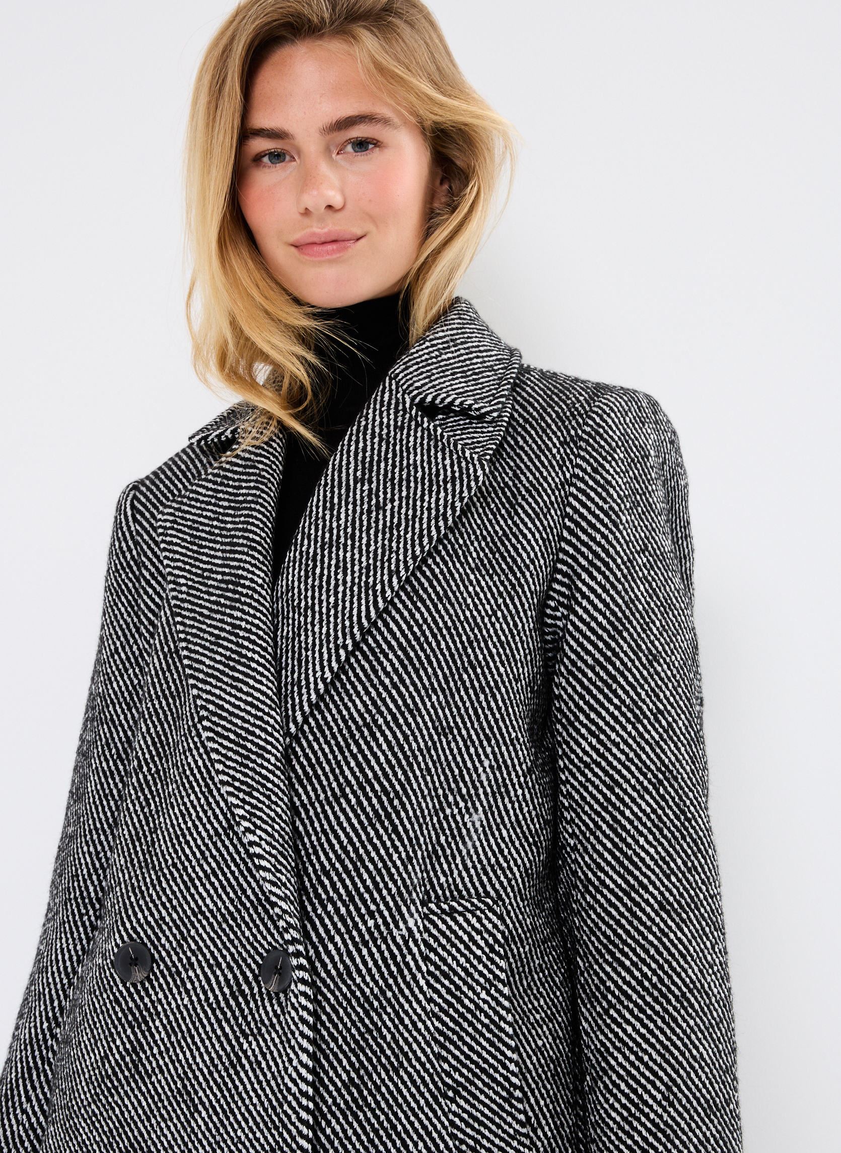 Mantels BYBITTO JACKET - dames zwart B-Young Mantels BYBITTO JACKET - dames zwart Black Mix