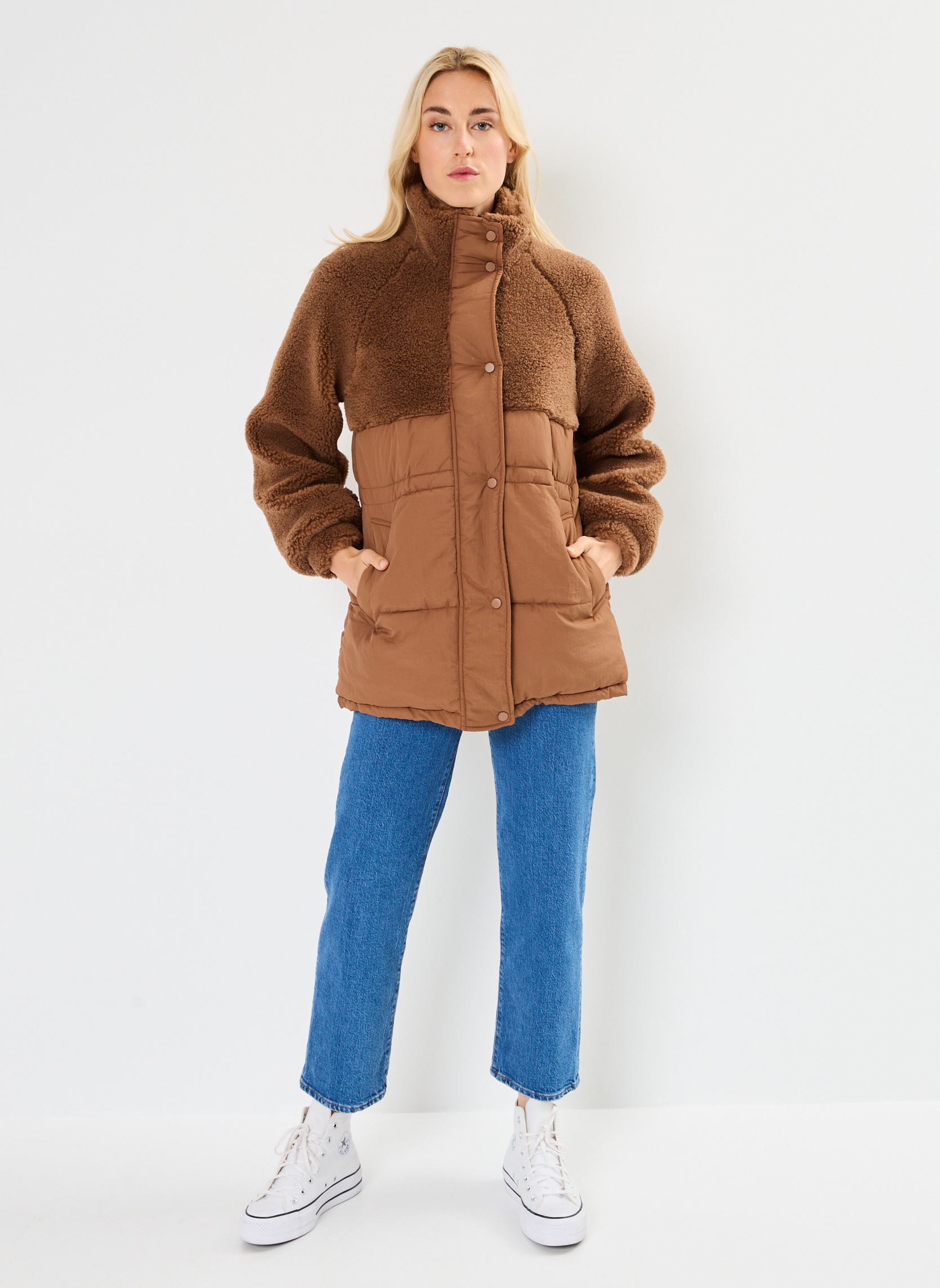 Manteaux BYANILDA JACKET - femme marron B-Young Manteaux BYANILDA JACKET - femme marron Bison