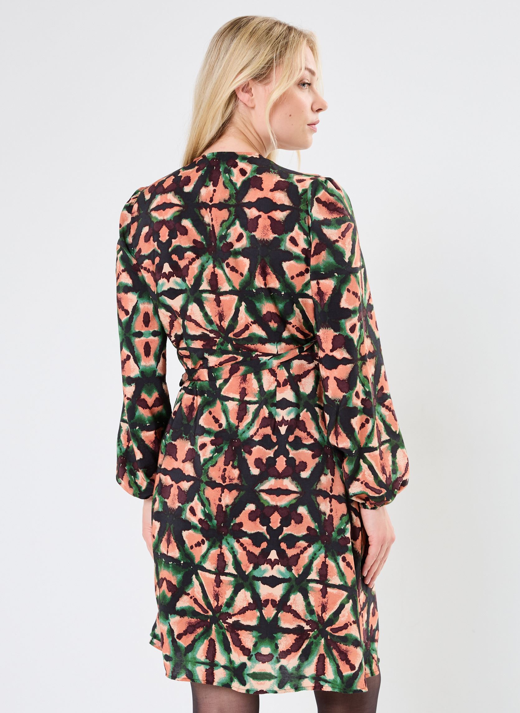 Abiti BYHELVIG DRESS - donna multicolore B-Young Abiti BYHELVIG DRESS - donna multicolore SYCAMORE MIX