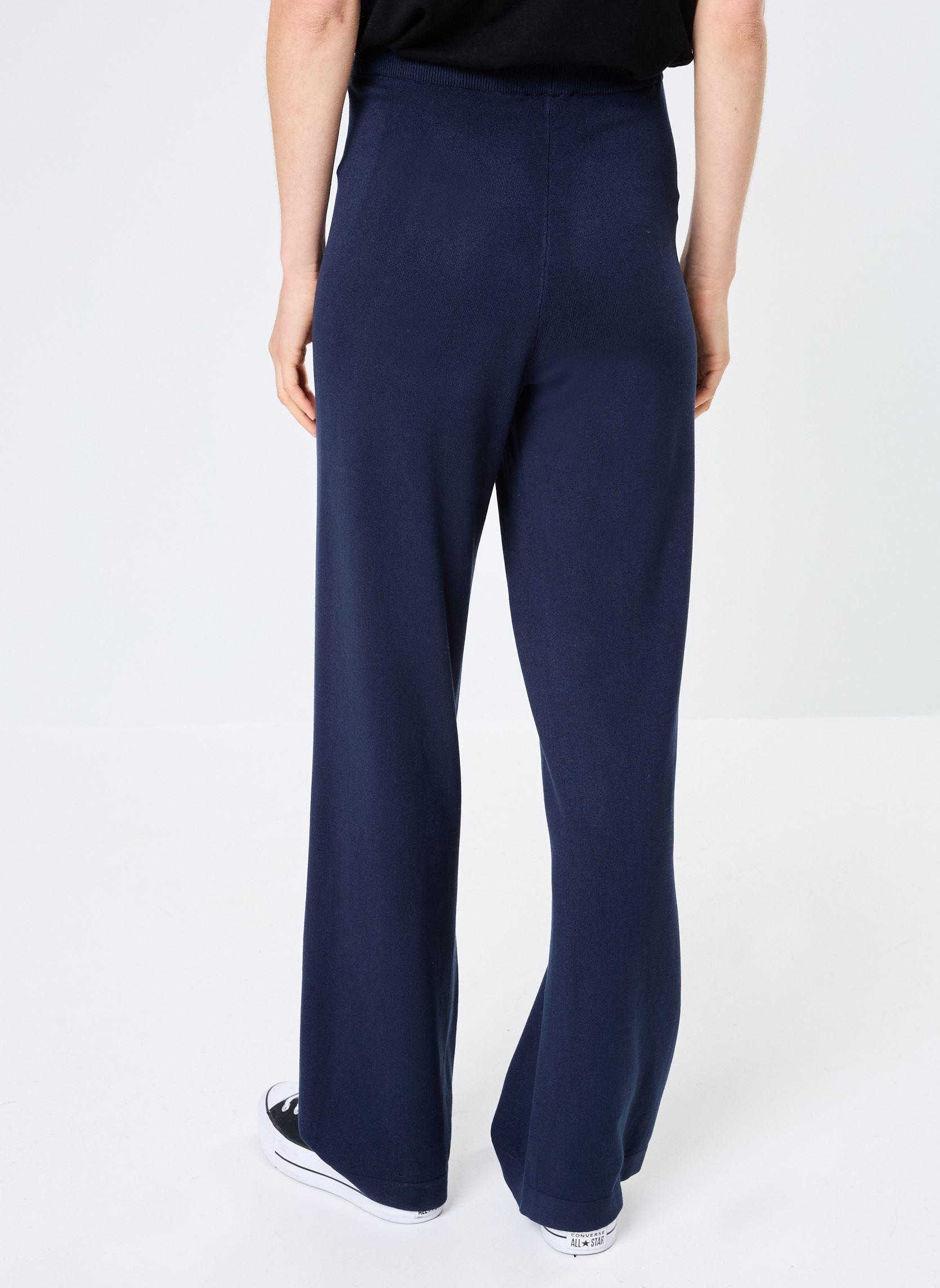 Pantalons larges BYMMORLA PANTS - femme bleu B-Young Pantalons larges BYMMORLA PANTS - femme bleu NAVY BLAZER