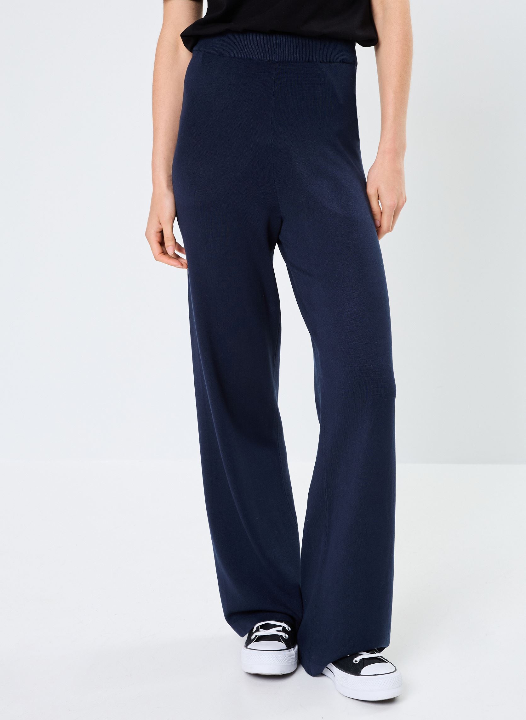 Pantalons larges BYMMORLA PANTS - femme bleu B-Young Pantalons larges BYMMORLA PANTS - femme bleu NAVY BLAZER