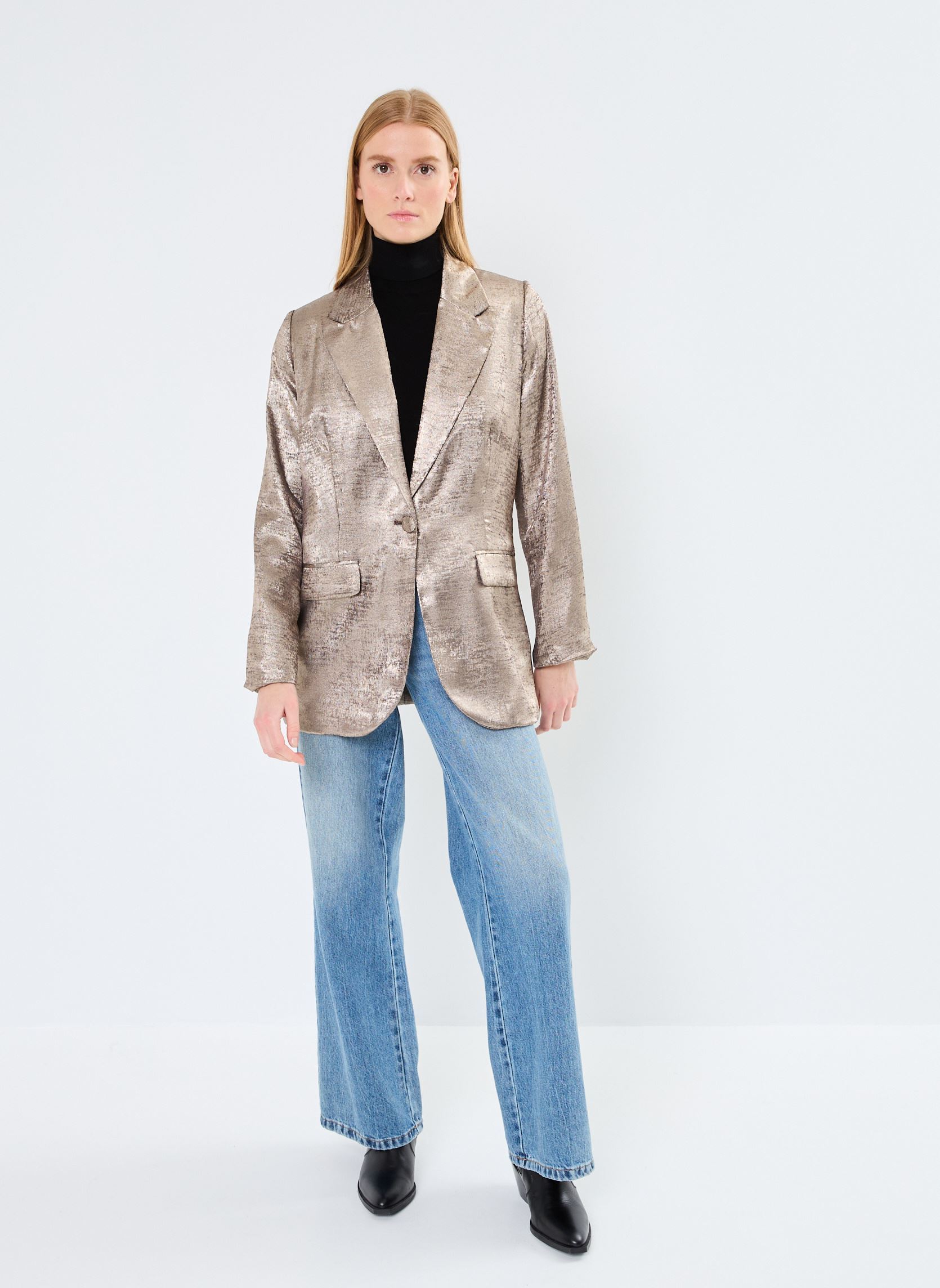 Blazer Bydalona Blazer - dames zilver B-Young Blazer Bydalona Blazer - dames zilver Gold mix