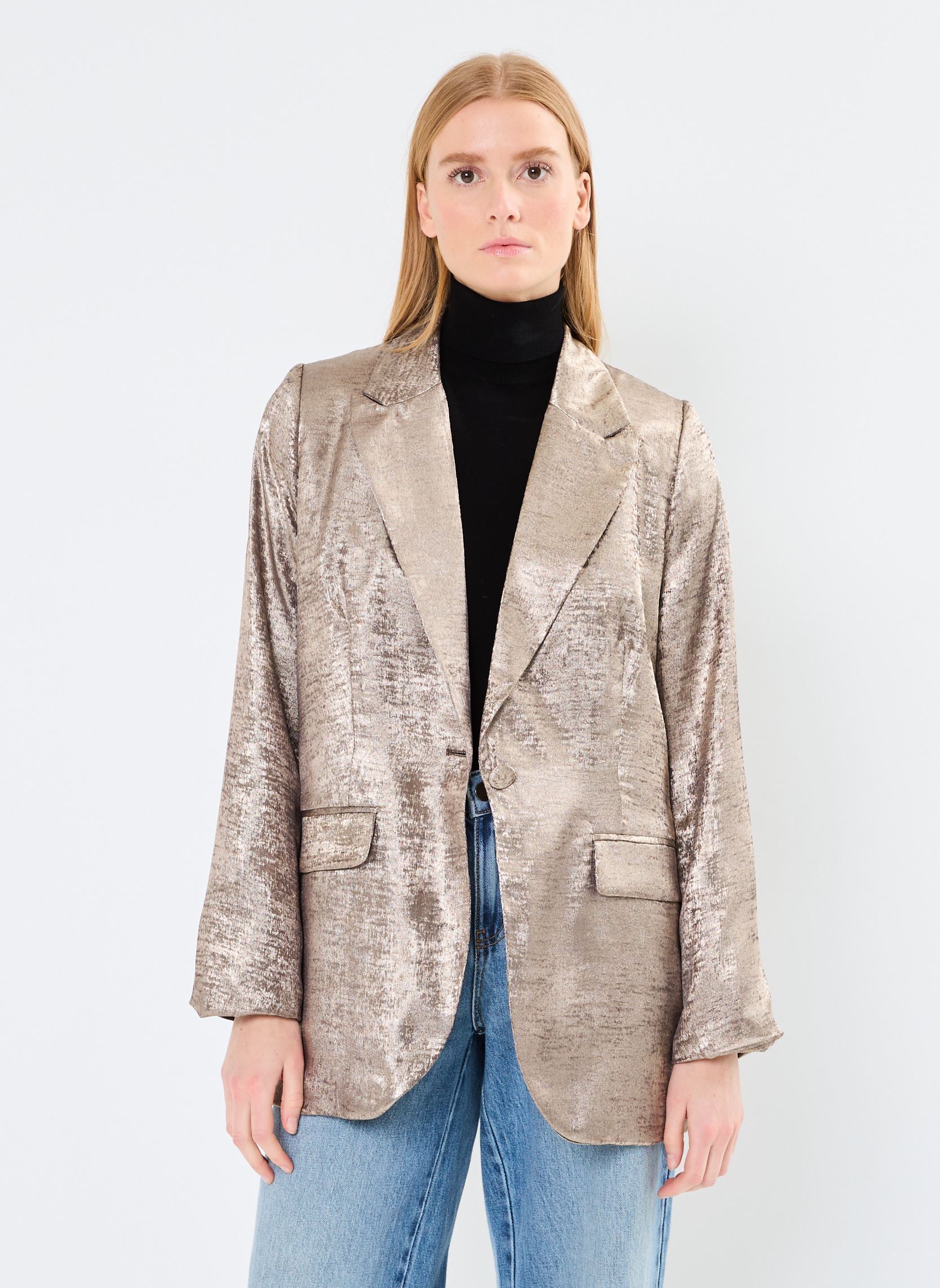 Blazer Bydalona Blazer - dames zilver B-Young Blazer Bydalona Blazer - dames zilver Gold mix