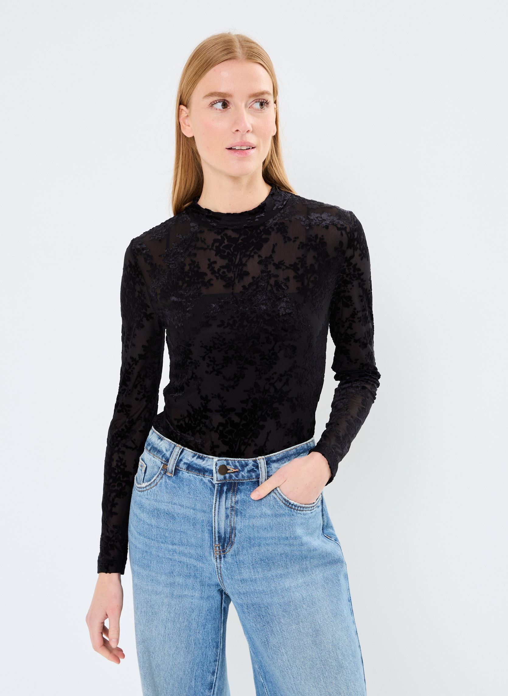 Blouses manches longues Byshirley Top 2 - femme noir B-Young Blouses manches longues Byshirley Top 2 - femme noir BLACK