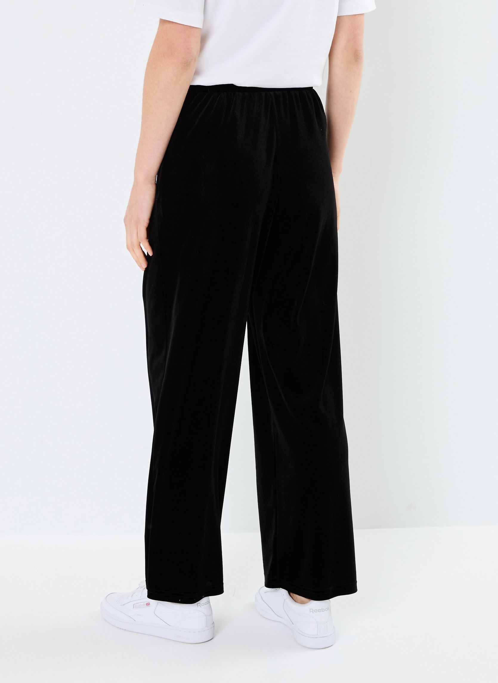Pantalons larges Ihnana Pa femme noir Ichi Pantalons larges Ihnana Pa femme noir Black