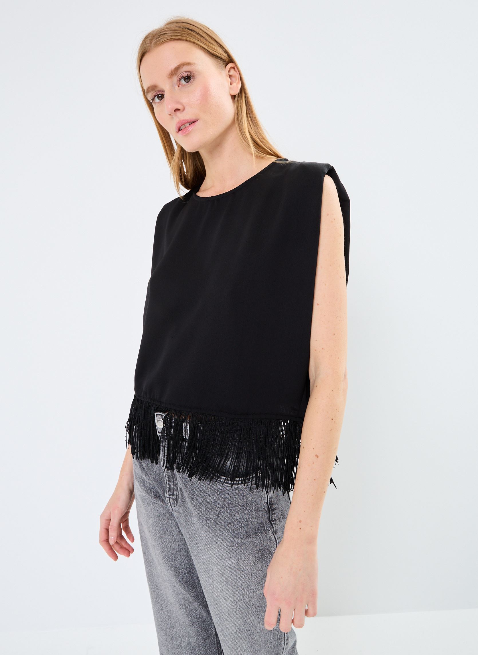 Tops Ihulricco To femme noir Ichi Tops Ihulricco To femme noir BLACK
