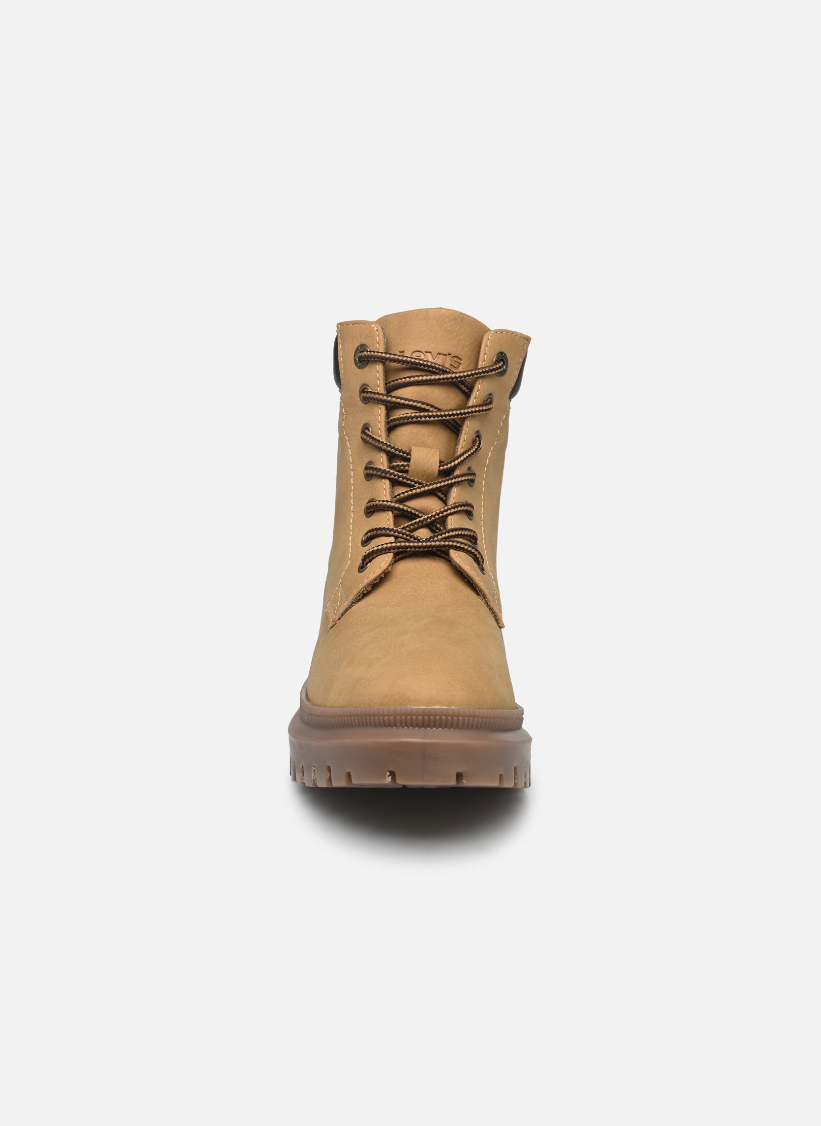 Botines con cordones LENNOX mujer marrón Levi's Botines con cordones LENNOX mujer marrón Medium Yellow