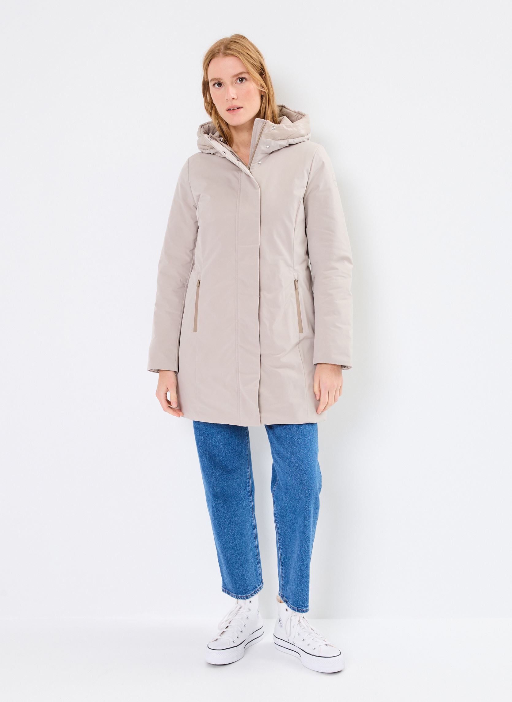 Manteaux W SPHERICA femme beige Geox Manteaux W SPHERICA femme beige STRING