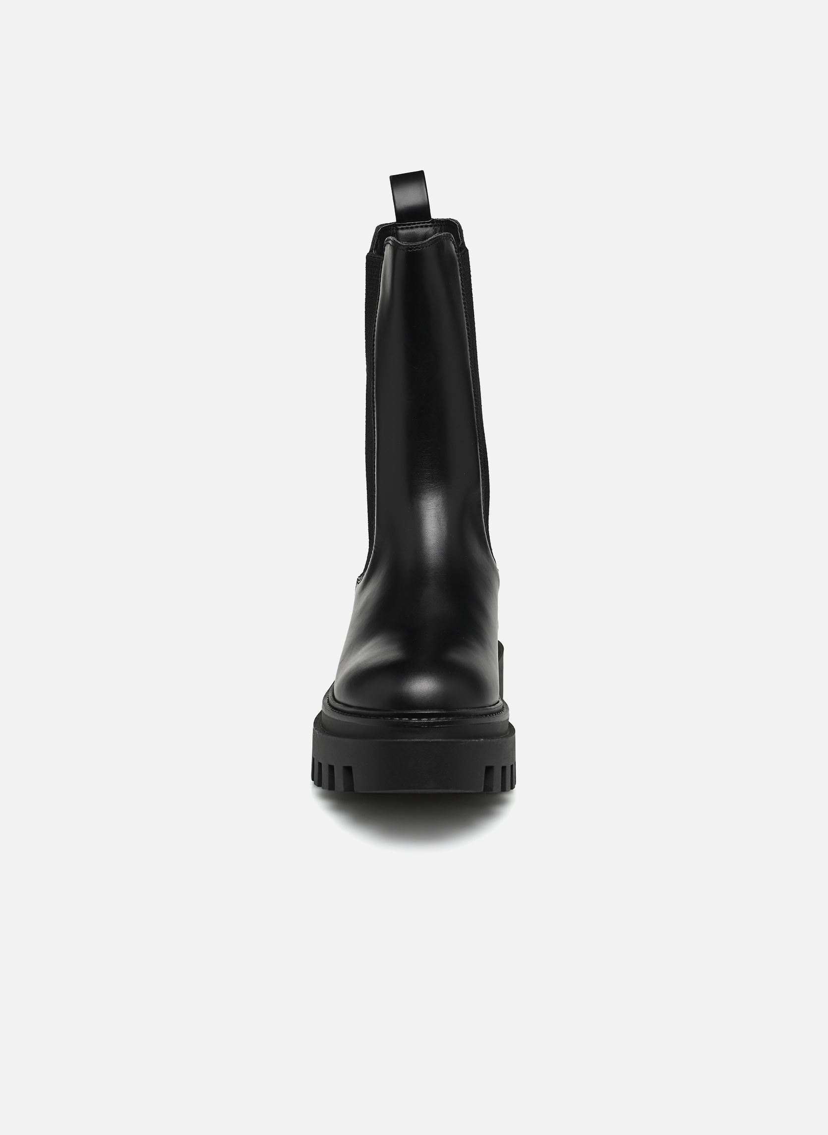 Stiefeletten und Stiefel FLATFORM CHELSEA BOOT MG LTH damen schwarz Calvin Klein Stiefeletten und Stiefel FLATFORM CHELSEA BOOT MG LTH damen schwarz 0GJ TRIPLE BLACK