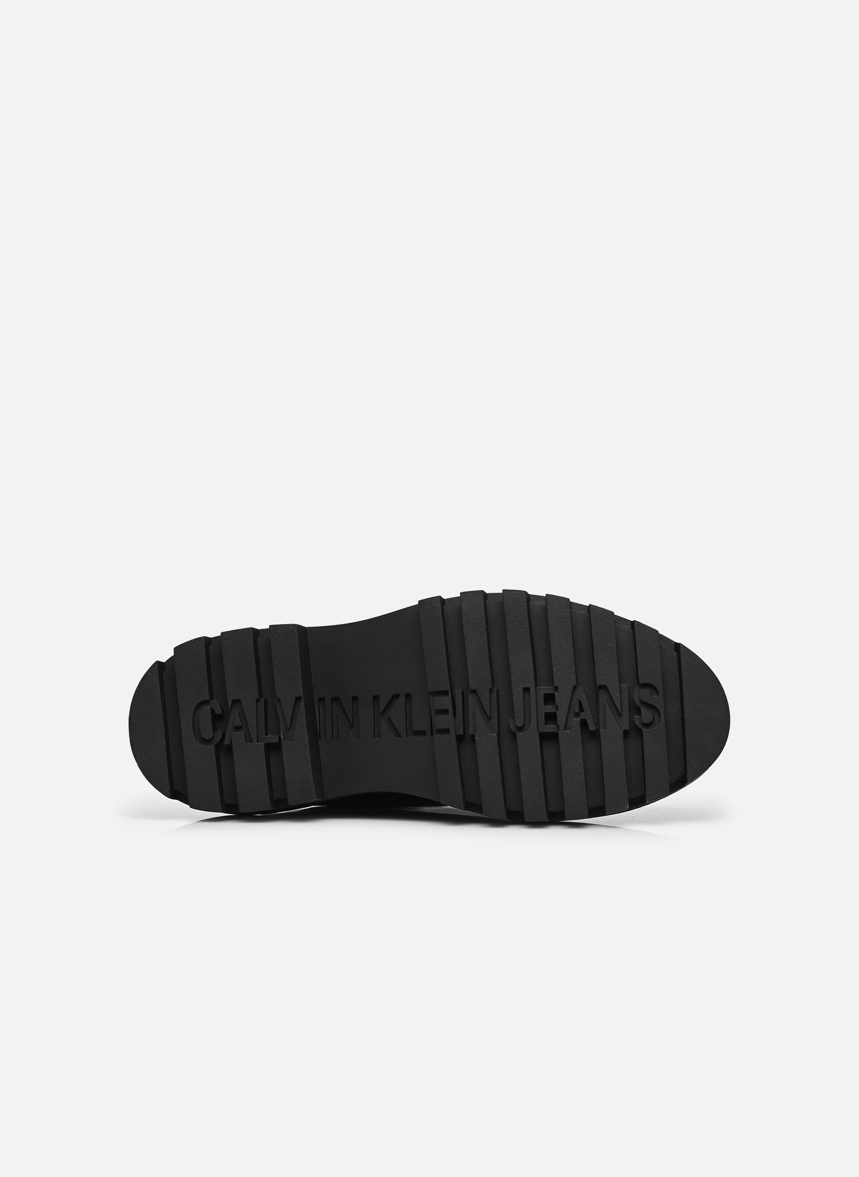 Stiefeletten und Stiefel FLATFORM CHELSEA BOOT MG LTH damen schwarz Calvin Klein Stiefeletten und Stiefel FLATFORM CHELSEA BOOT MG LTH damen schwarz 0GJ TRIPLE BLACK