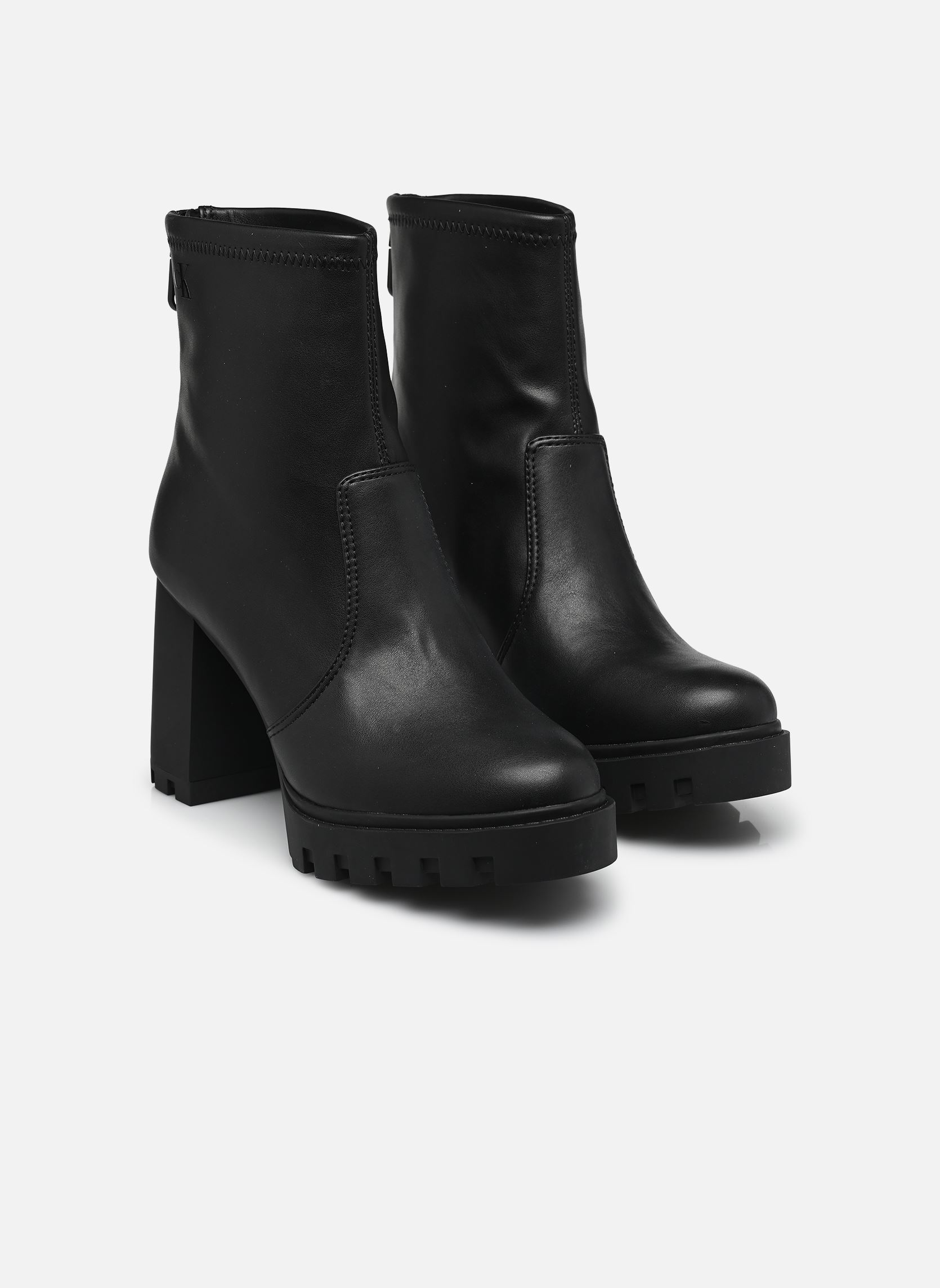 Bottines et boots HEEL PLATFORM ZIP BOOT MG NAPPA femme noir Calvin Klein Bottines et boots HEEL PLATFORM ZIP BOOT MG NAPPA femme noir 0GJ TRIPLE BLACK