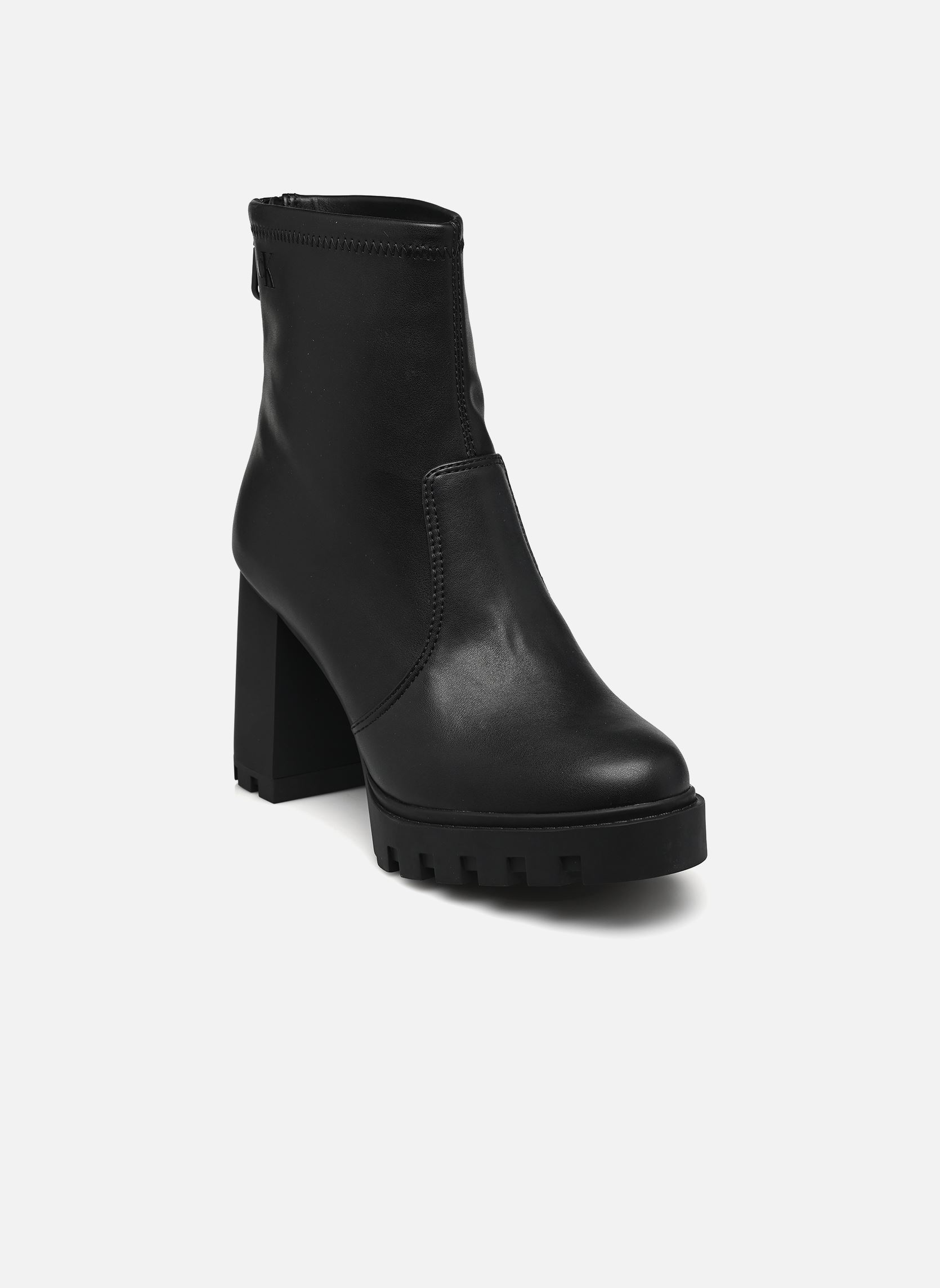 Bottines et boots Calvin Klein HEEL PLATFORM ZIP BOOT MG NAPPA pour Femme