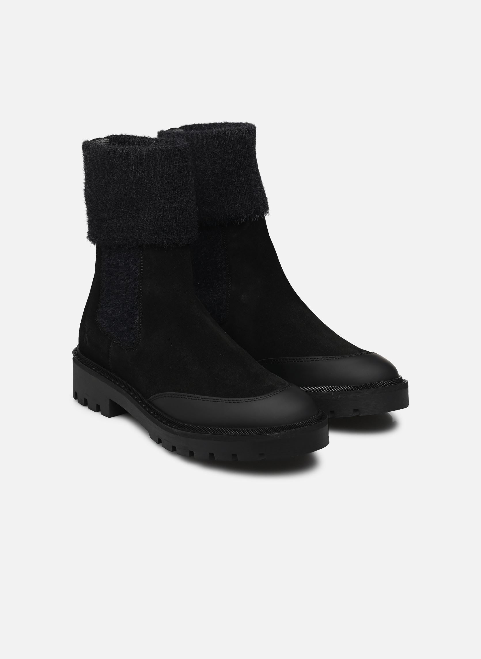 Stivaletti e stivali COMBAT MID CHELSEA BOOT WL donna nero Calvin Klein Stivaletti e stivali COMBAT MID CHELSEA BOOT WL donna nero 0GJ TRIPLE BLACK