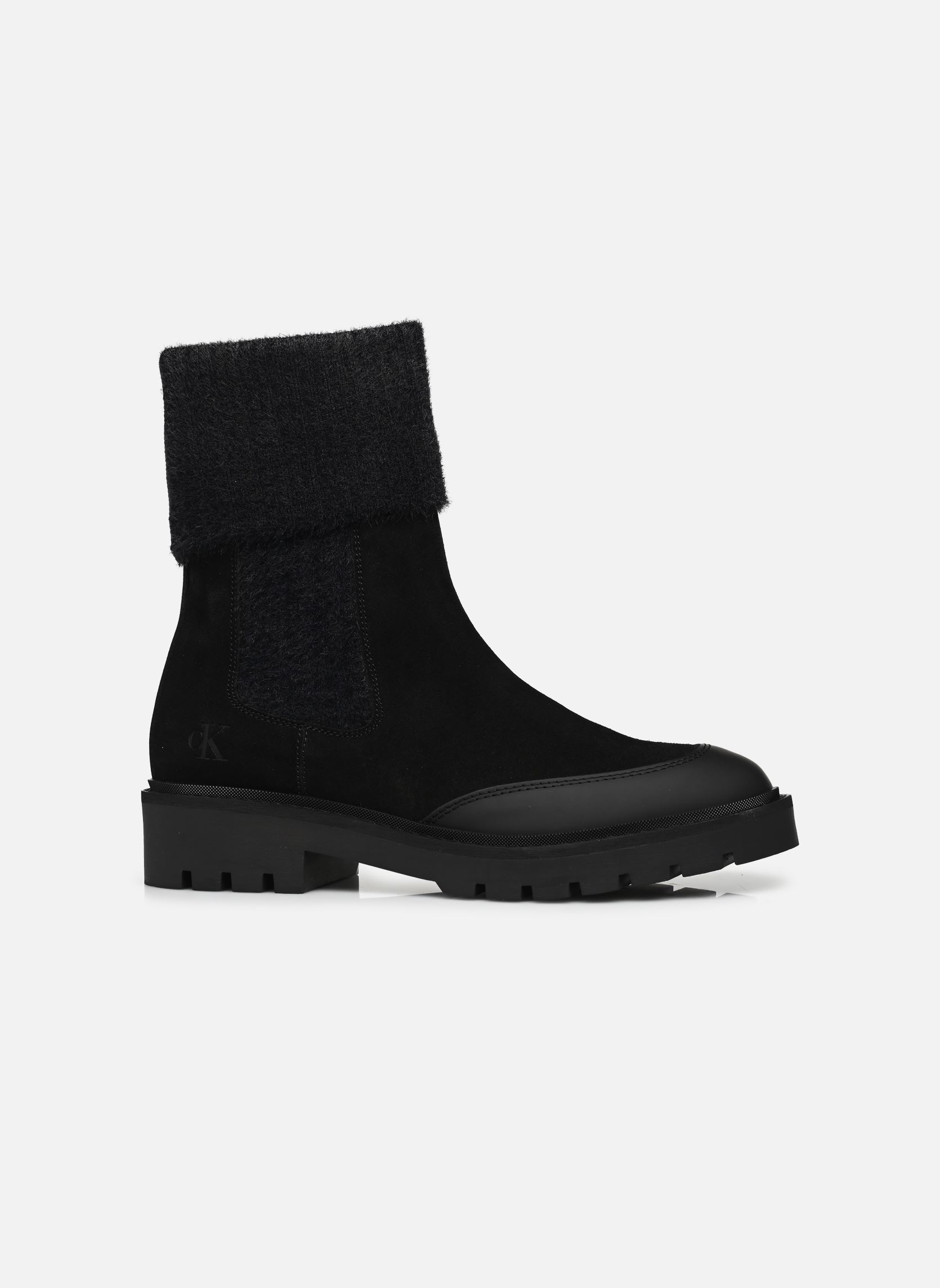 Stivaletti e stivali COMBAT MID CHELSEA BOOT WL donna nero Calvin Klein Stivaletti e stivali COMBAT MID CHELSEA BOOT WL donna nero 0GJ TRIPLE BLACK