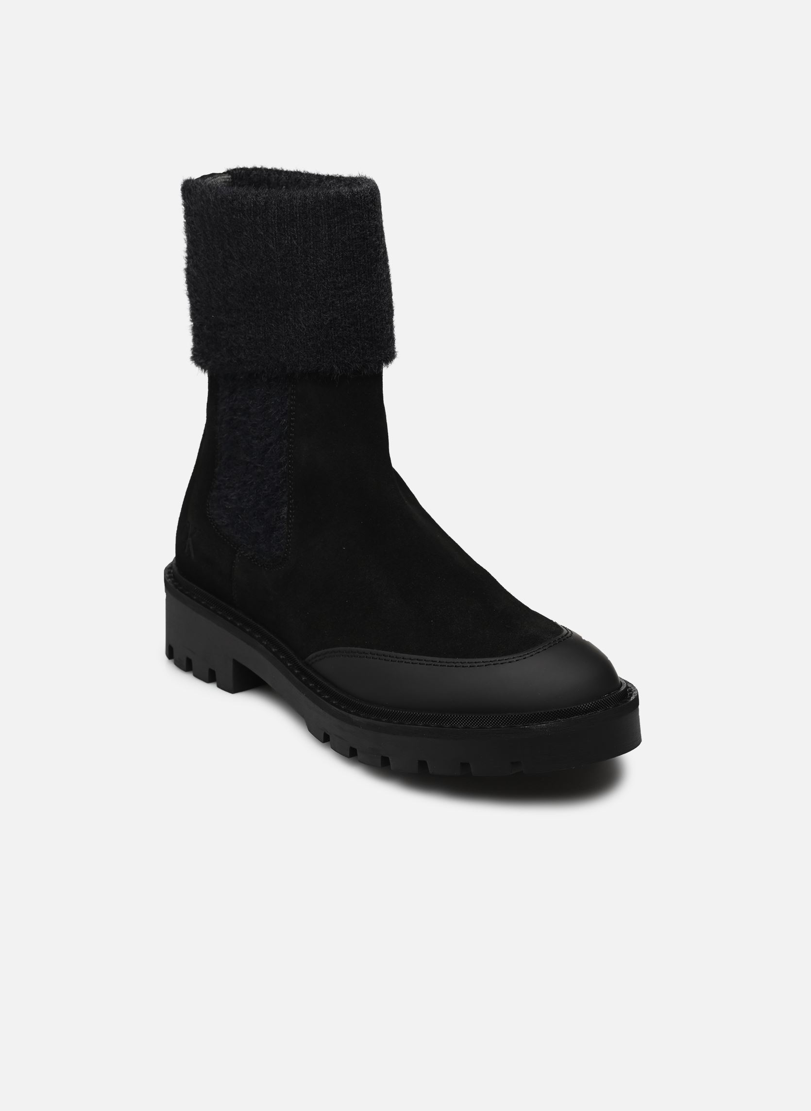 Bottines et boots Calvin Klein COMBAT MID CHELSEA BOOT WL pour Femme