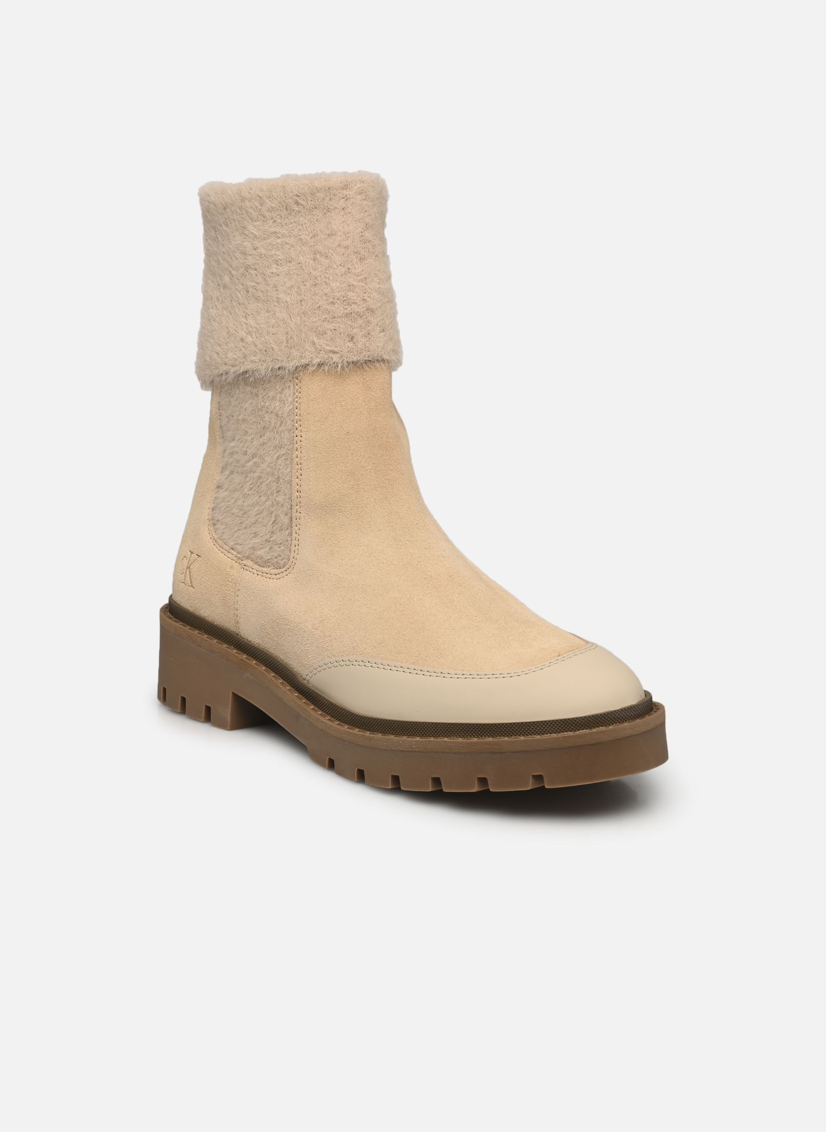 Bottines et boots Calvin Klein COMBAT MID CHELSEA BOOT WL pour Femme - vue 2