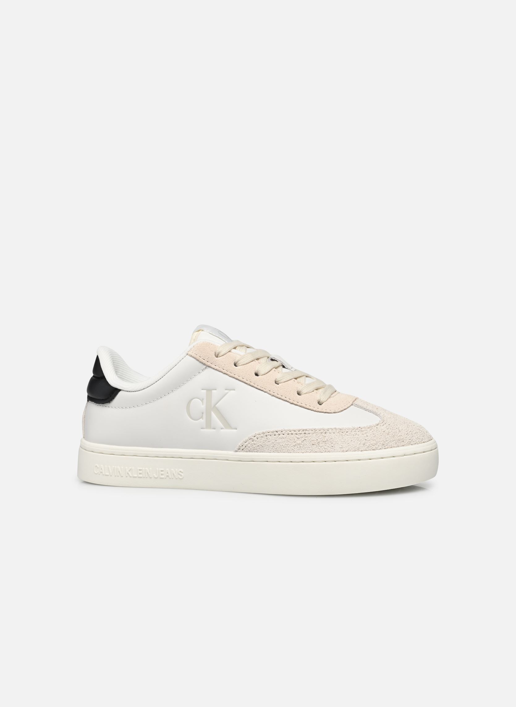 Zapatillas CLASSIC CUPSOLE LOW MG MIX mujer blanco Calvin Klein Zapatillas CLASSIC CUPSOLE LOW MG MIX mujer blanco 01W BRIGHT WHITE/BLACK