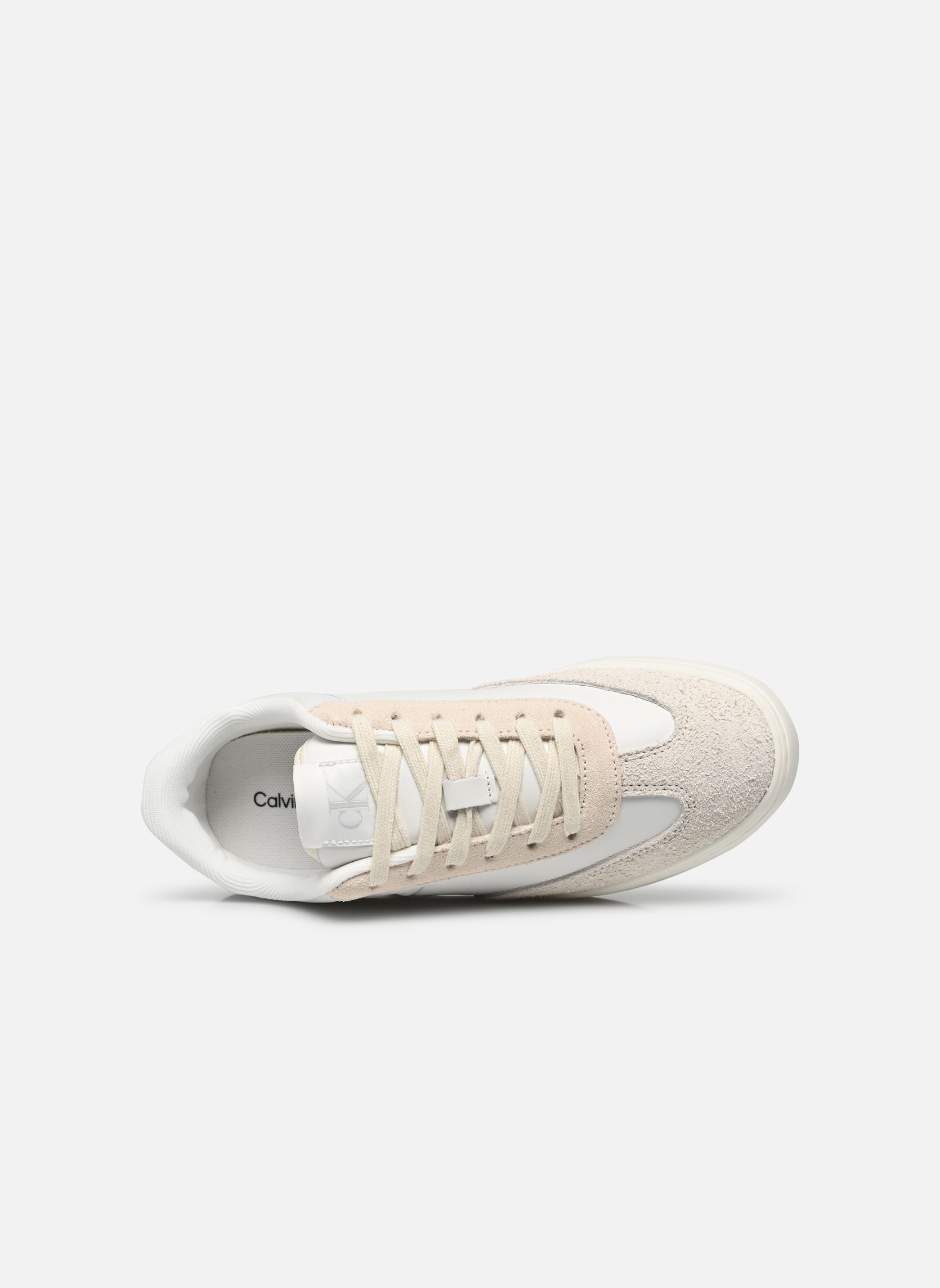 Zapatillas CLASSIC CUPSOLE LOW MG MIX mujer blanco Calvin Klein Zapatillas CLASSIC CUPSOLE LOW MG MIX mujer blanco 01W BRIGHT WHITE/BLACK