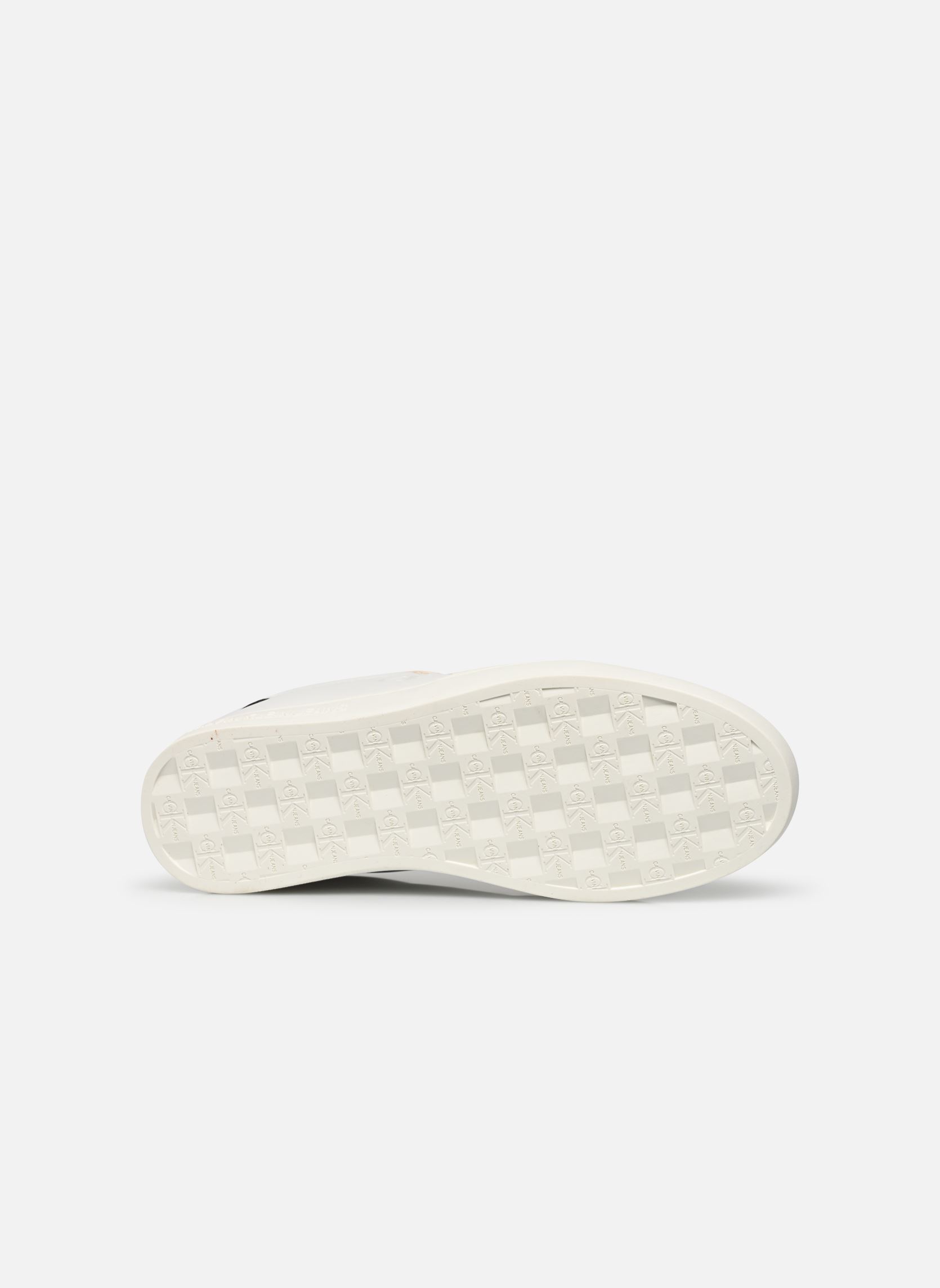 Zapatillas CLASSIC CUPSOLE LOW MG MIX mujer blanco Calvin Klein Zapatillas CLASSIC CUPSOLE LOW MG MIX mujer blanco 01W BRIGHT WHITE/BLACK