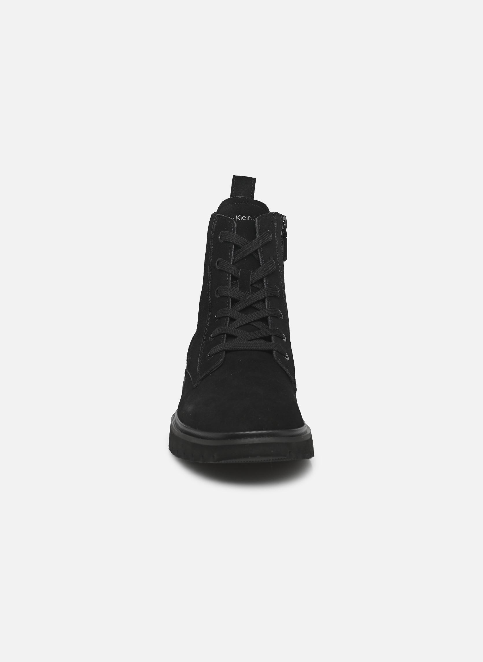 Geschnürte Stiefeletten EVA BOOT MID LACEUP ICONIC DRESS herren schwarz Calvin Klein Geschnürte Stiefeletten EVA BOOT MID LACEUP ICONIC DRESS herren schwarz 0GJ TRIPLE BLACK