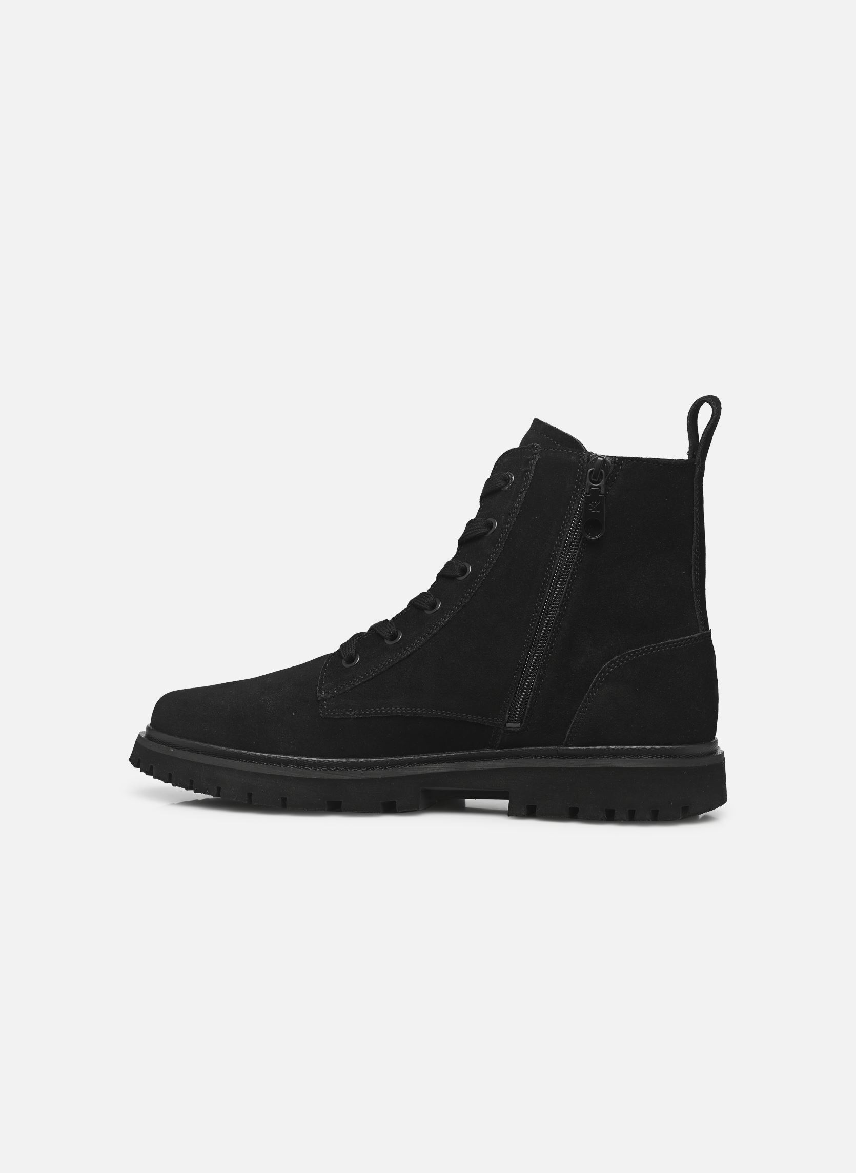 Geschnürte Stiefeletten EVA BOOT MID LACEUP ICONIC DRESS herren schwarz Calvin Klein Geschnürte Stiefeletten EVA BOOT MID LACEUP ICONIC DRESS herren schwarz 0GJ TRIPLE BLACK