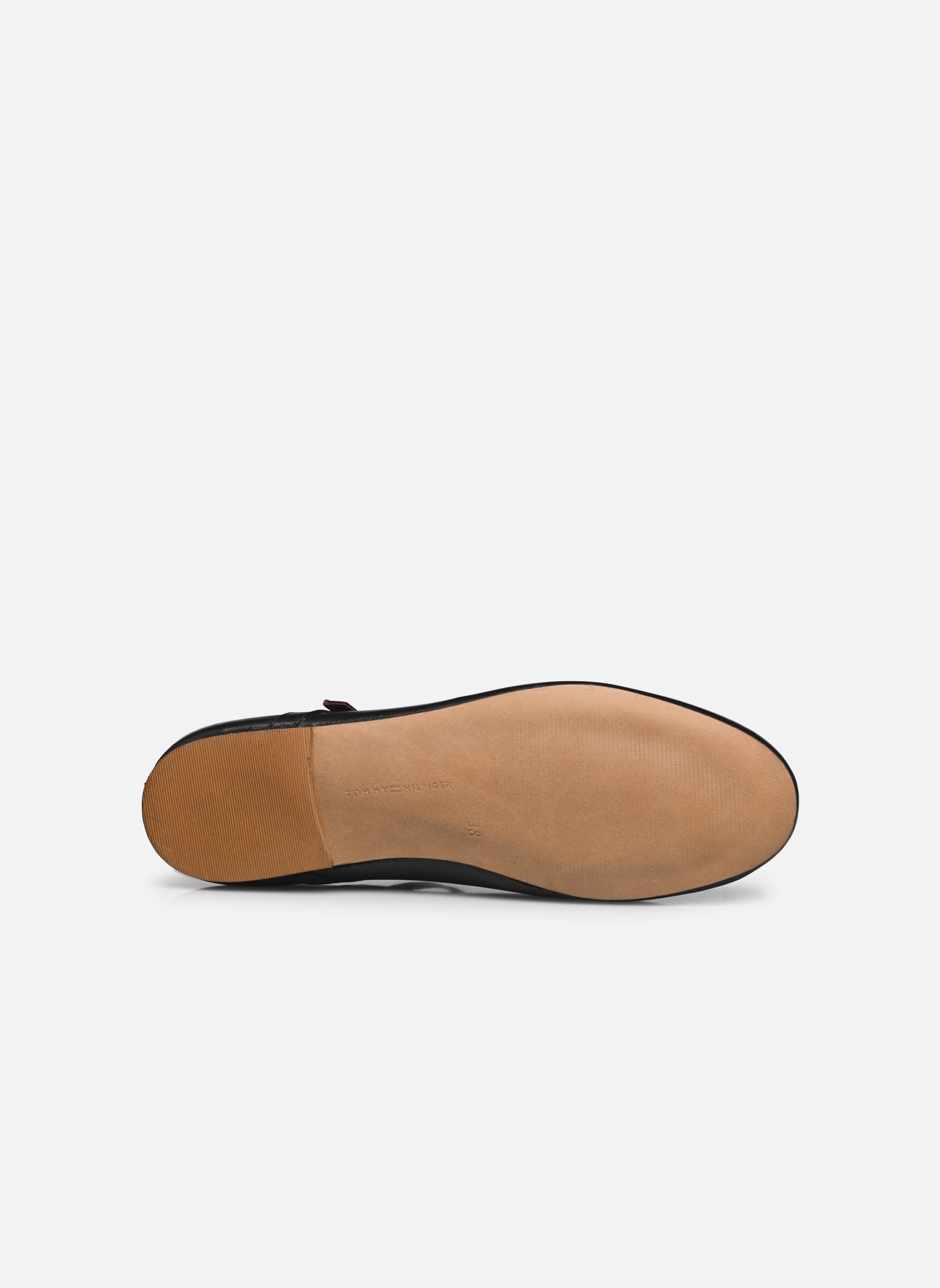 Klassieke ballerina's MARYJANE BALLERINA LEATHER dames zwart Tommy Hilfiger Klassieke ballerina's MARYJANE BALLERINA LEATHER dames zwart BDS BLACK