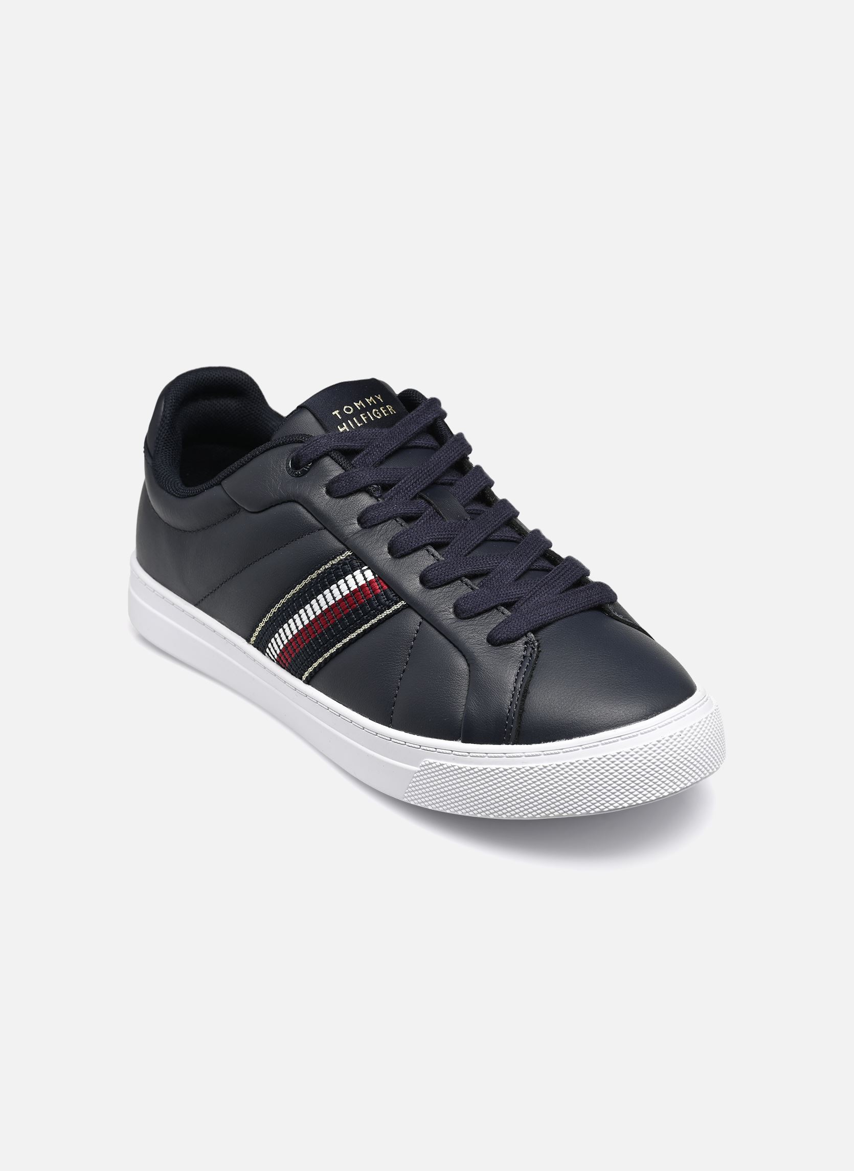 Baskets Tommy Hilfiger ICON COURT SNEAKERS STRIPES pour Femme