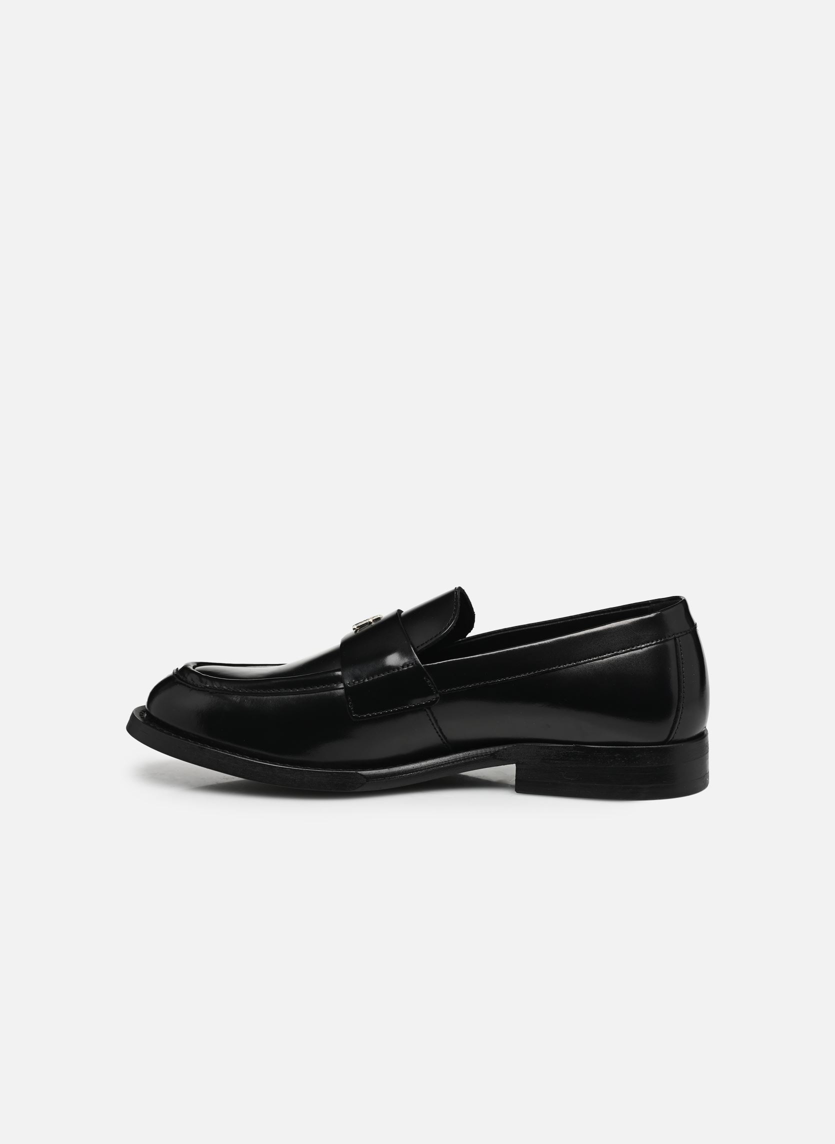 Mocassins PARTY ABRASIVATO LEATHER LOAFER dames zwart Tommy Hilfiger Mocassins PARTY ABRASIVATO LEATHER LOAFER dames zwart BDS BLACK