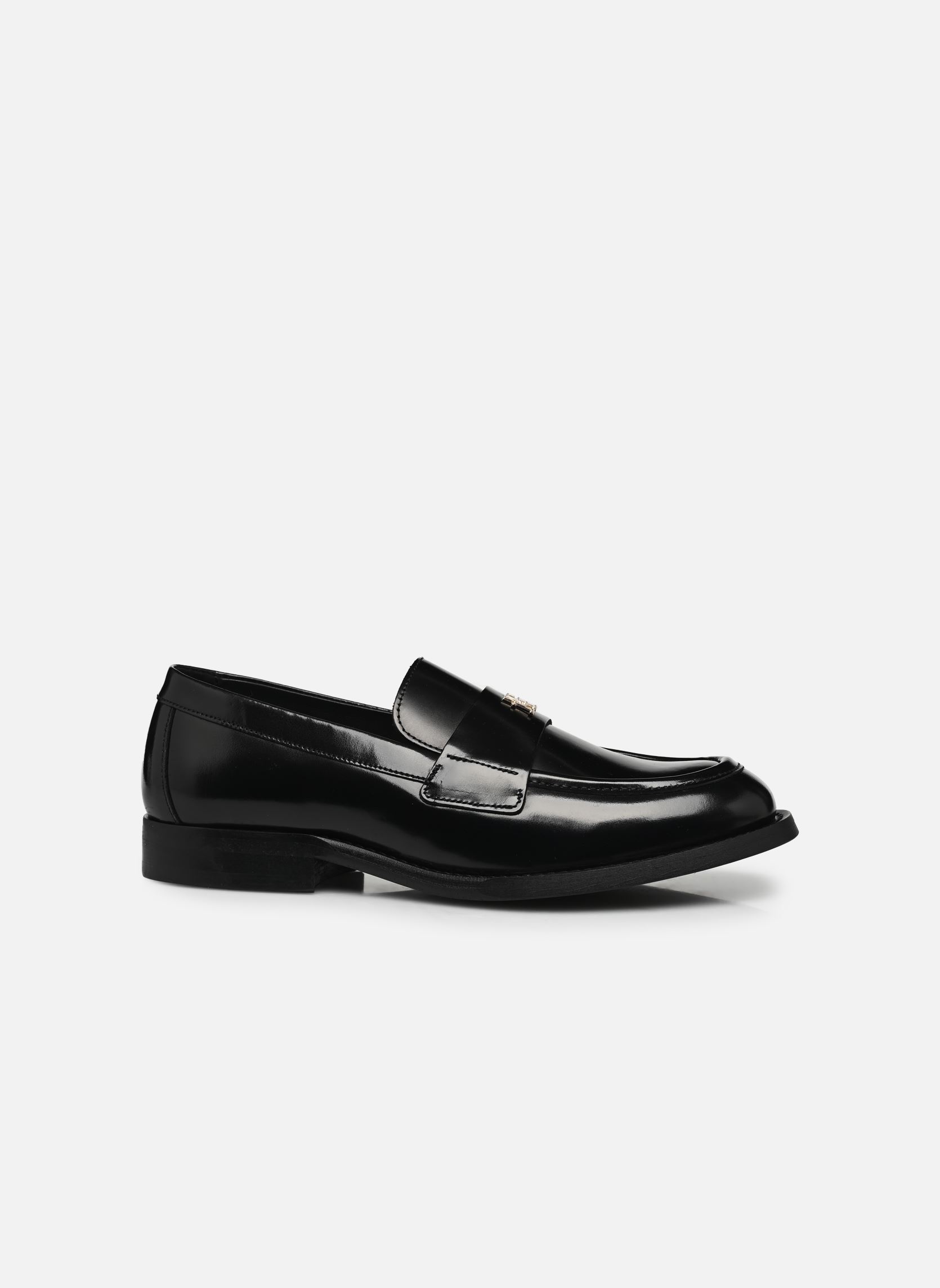 Mocassins PARTY ABRASIVATO LEATHER LOAFER dames zwart Tommy Hilfiger Mocassins PARTY ABRASIVATO LEATHER LOAFER dames zwart BDS BLACK