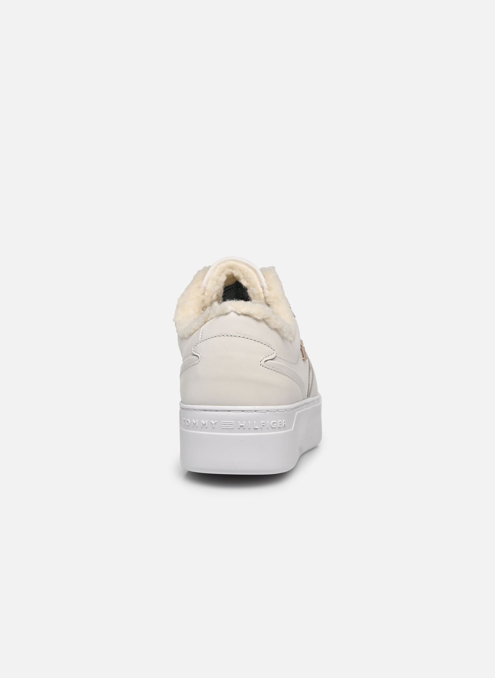 Sneaker ESSENTIAL PLATFORM SNEAKER FUR damen weiß Tommy Hilfiger Sneaker ESSENTIAL PLATFORM SNEAKER FUR damen weiß YBH ANCIENT WHITE